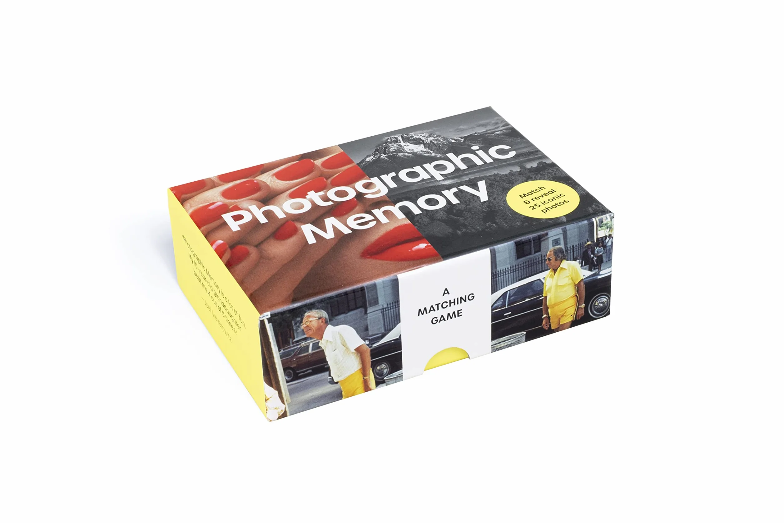 Photographic Memory /anglais: Match & reveal 25 iconic photos