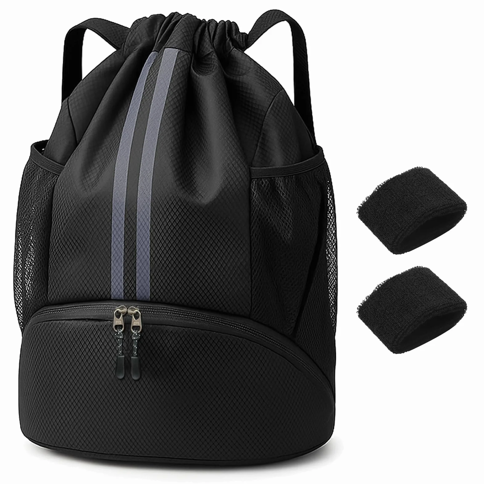 Plecak sportowy wodoszczelny dry bag z kieszenią na buty