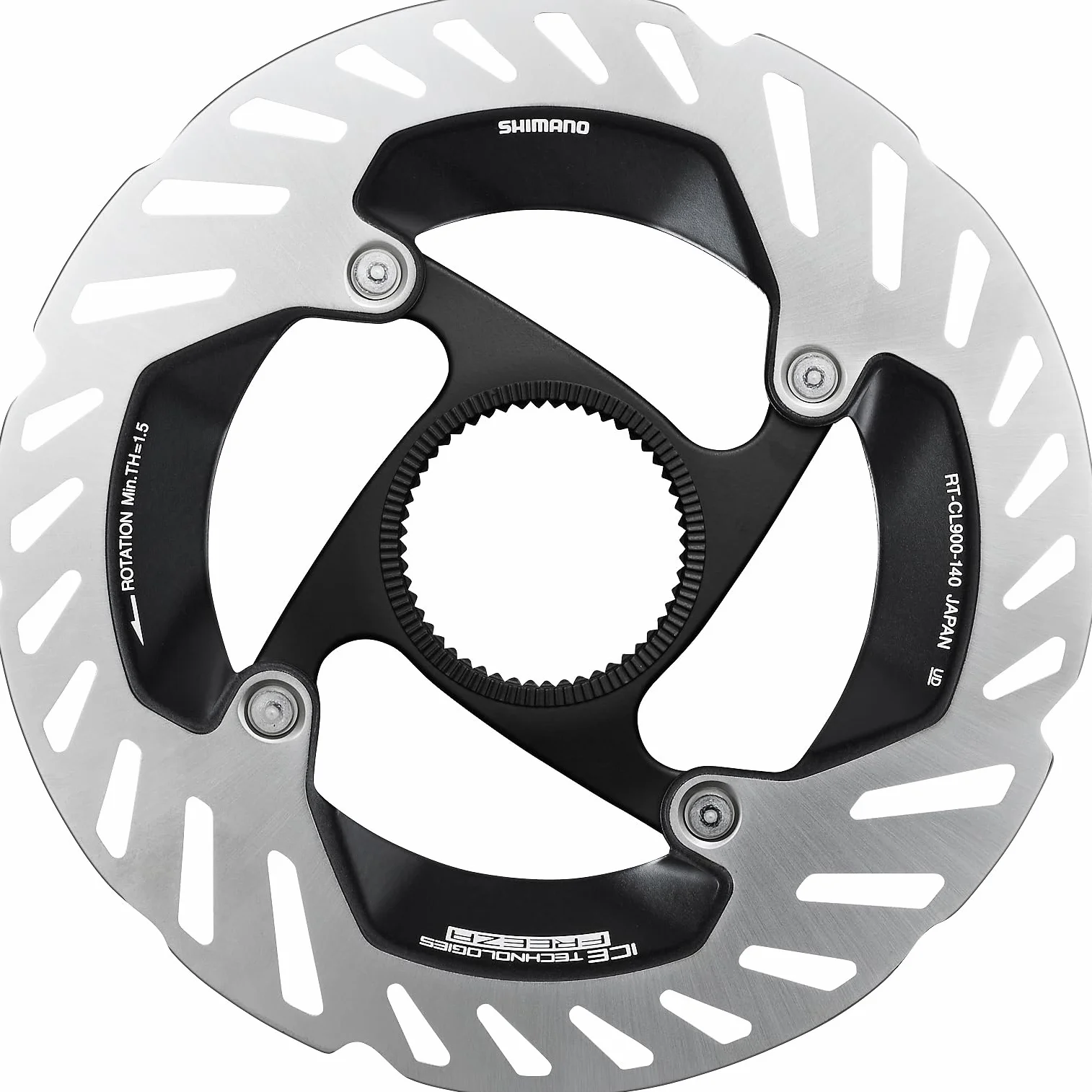 SHIMANO RT-CL900 Ice Tech Freeza wirnik 160 mm środkowy zamek