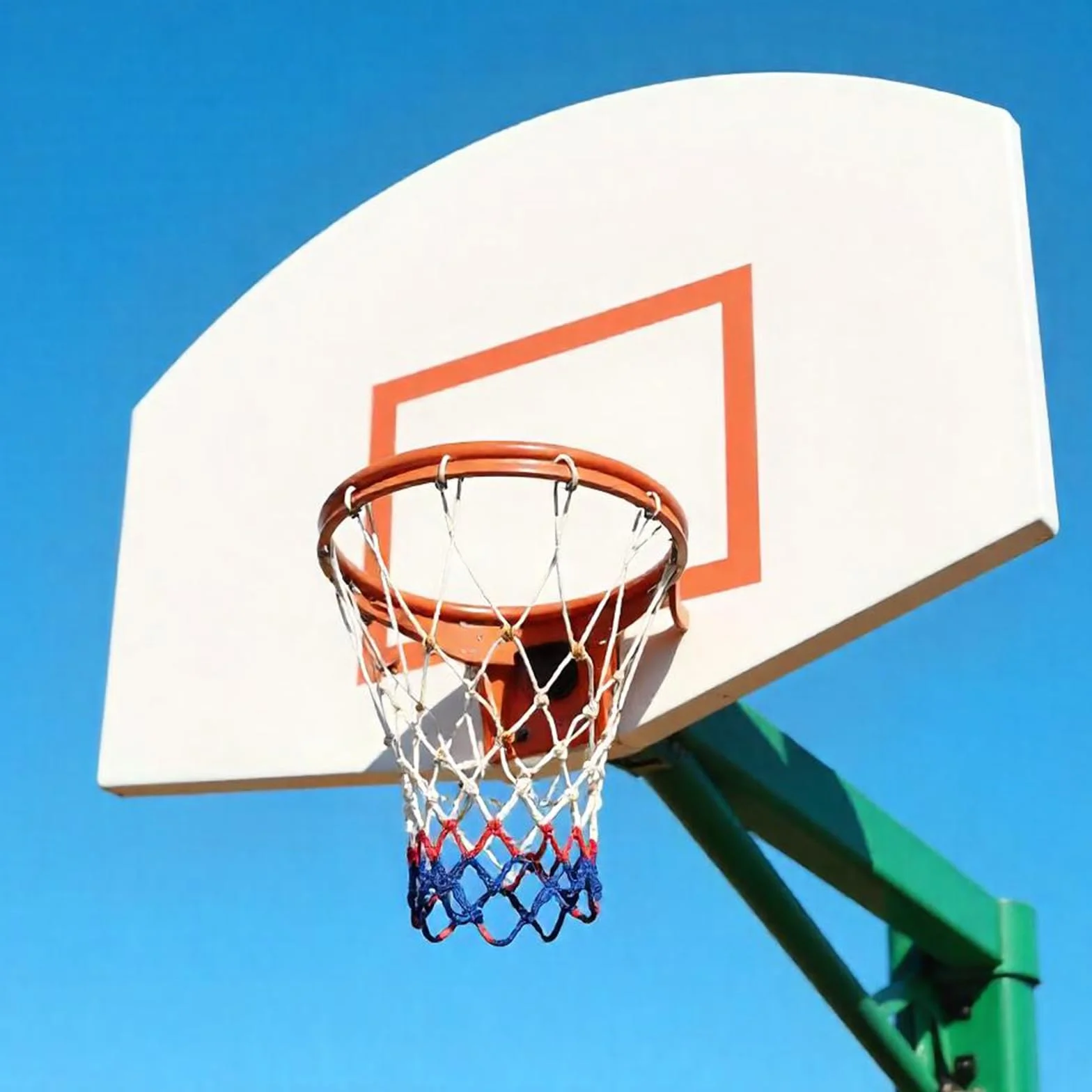 Obręcz do koszykówki Heavy Duty Net Basketball Nylon 2 sztuki