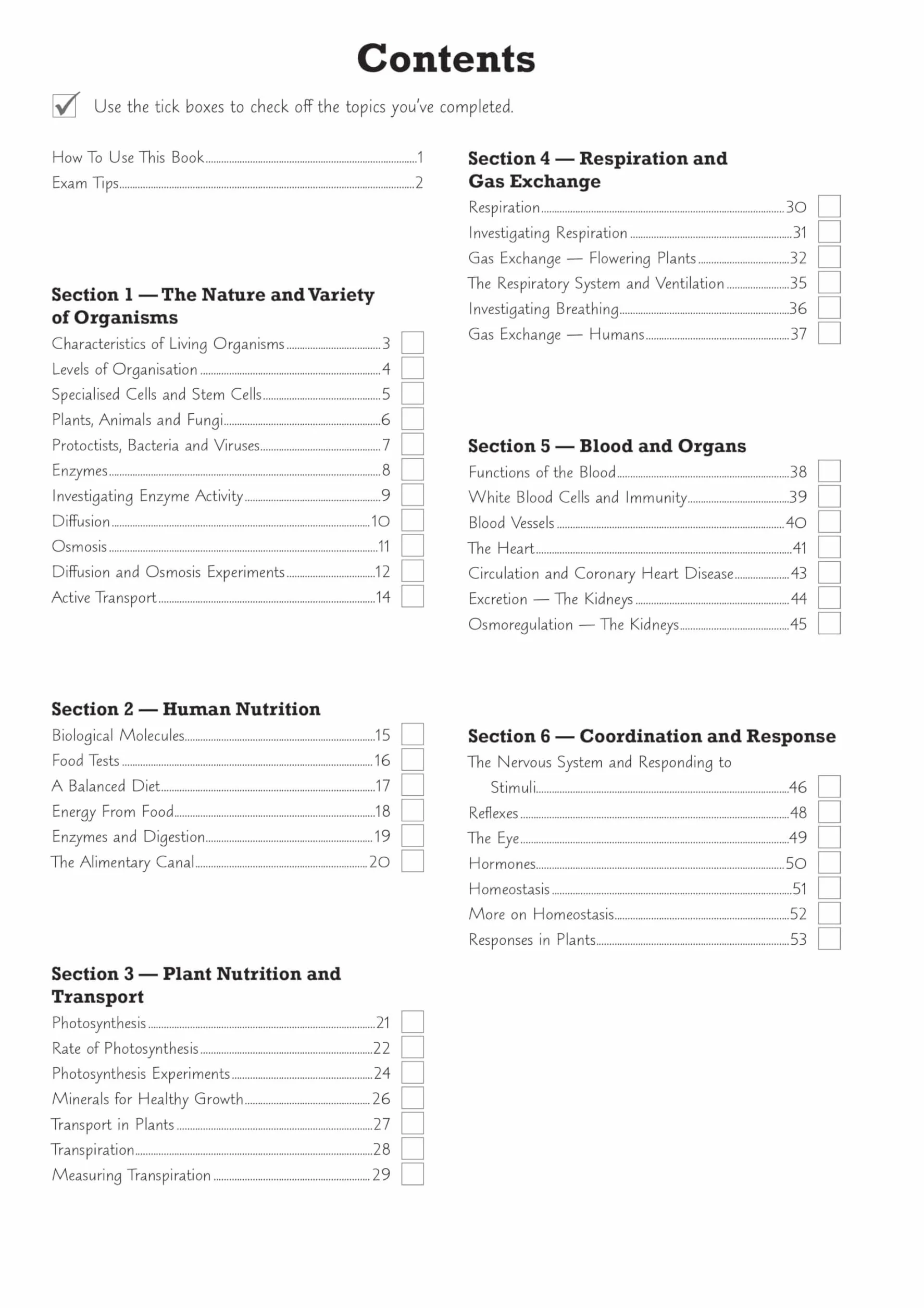 Edexcel International GCSE Biology Exam Practice Workbook (with Answers)