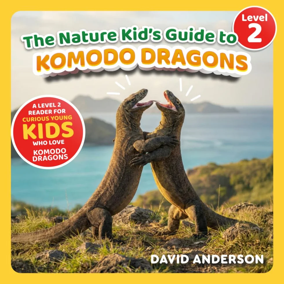 The Nature Kid's Guide to Komodo Dragons: A Level 2 Reader for Curious Young Kids Who Love Komodo Dragons!