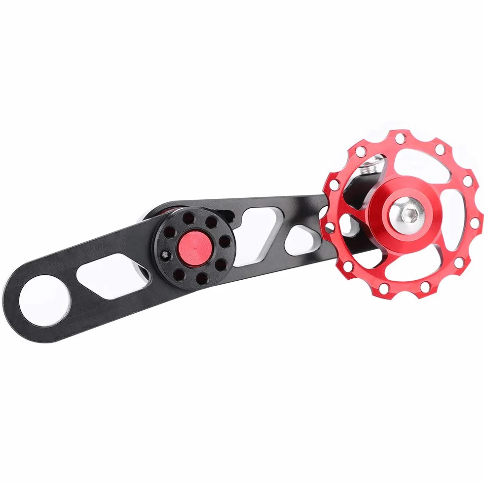 Single Speed Bike Regulator łańcucha Zipper Przerzutka Tylna Prowadnica łańcucha do Roweru Składanego