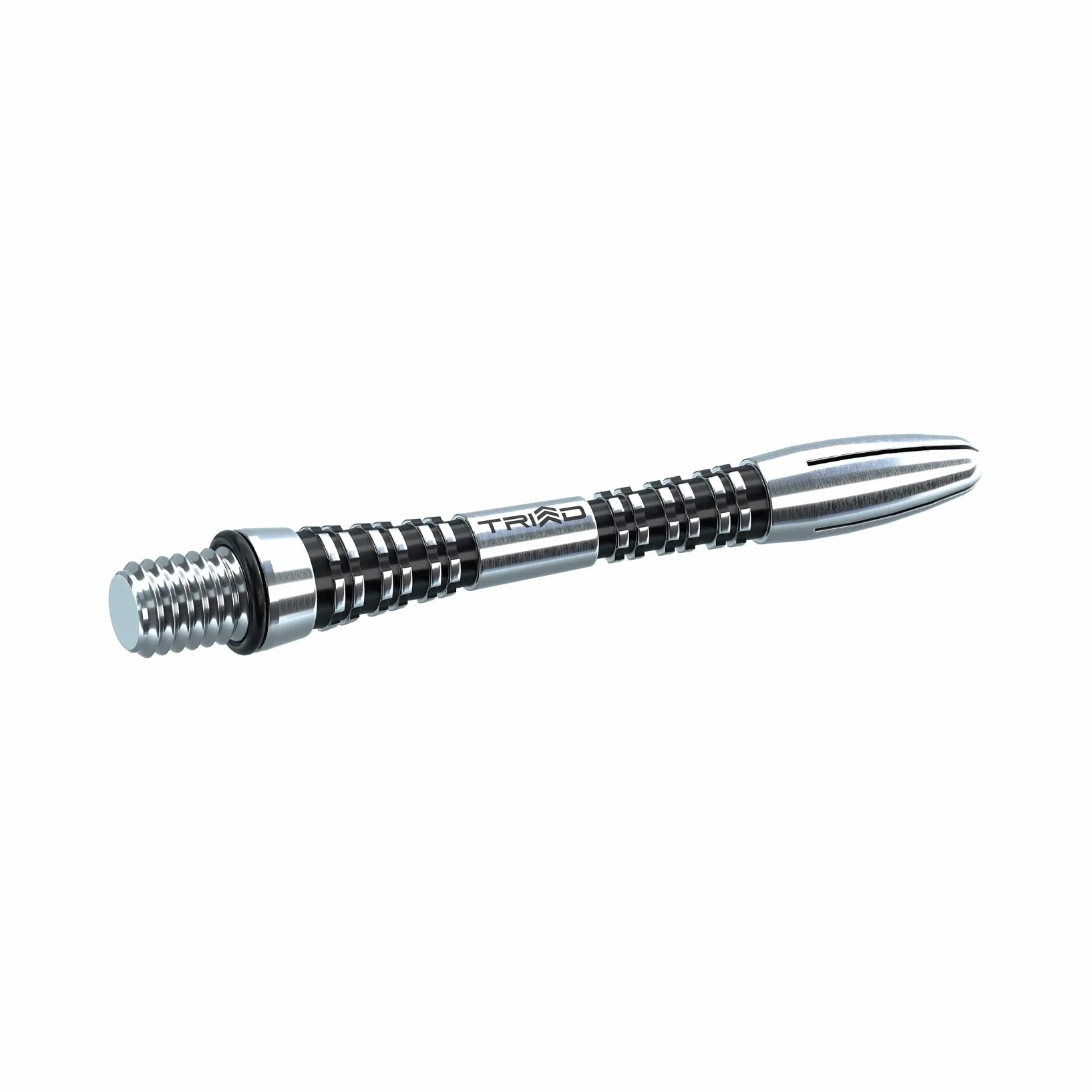 WINMAU Triad Aluminium Czarny Niski Łodygi do darta (wały) - 1 zestaw w opakowaniu (łącznie 3 wały)
