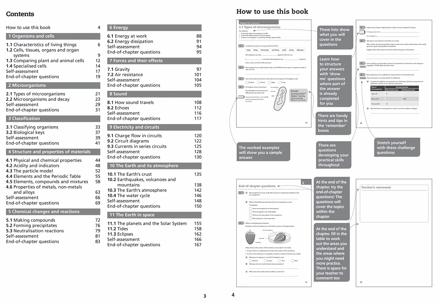 Lower Secondary Science Workbook: Stage 7