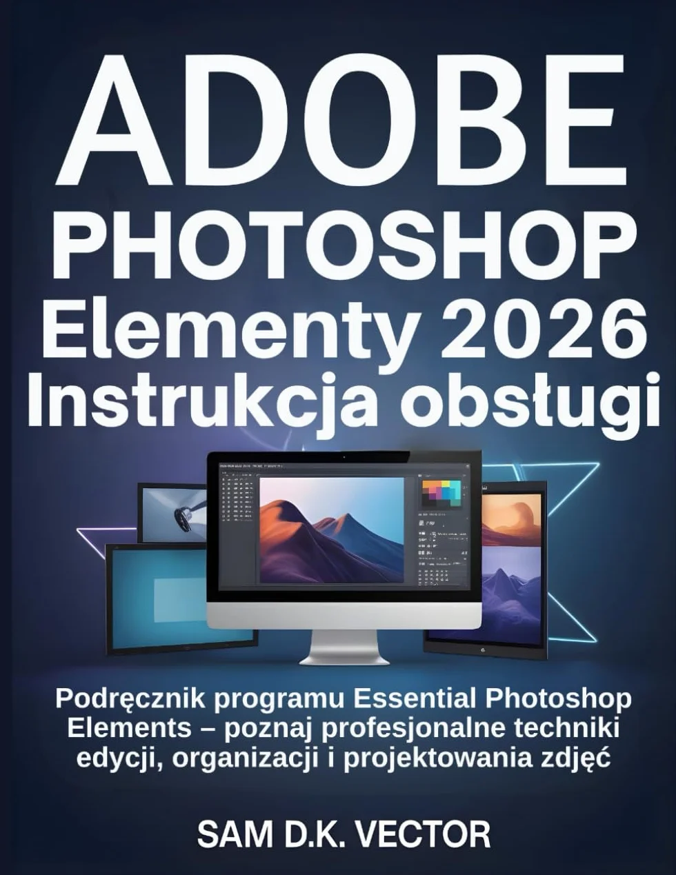 Adobe Photoshop Elementy 2026 Instrukcja obsługi: Podręcznik programu Essential Photoshop Elements – poznaj profesjonalne techniki edycji, organizacji i projektowania zdjęć