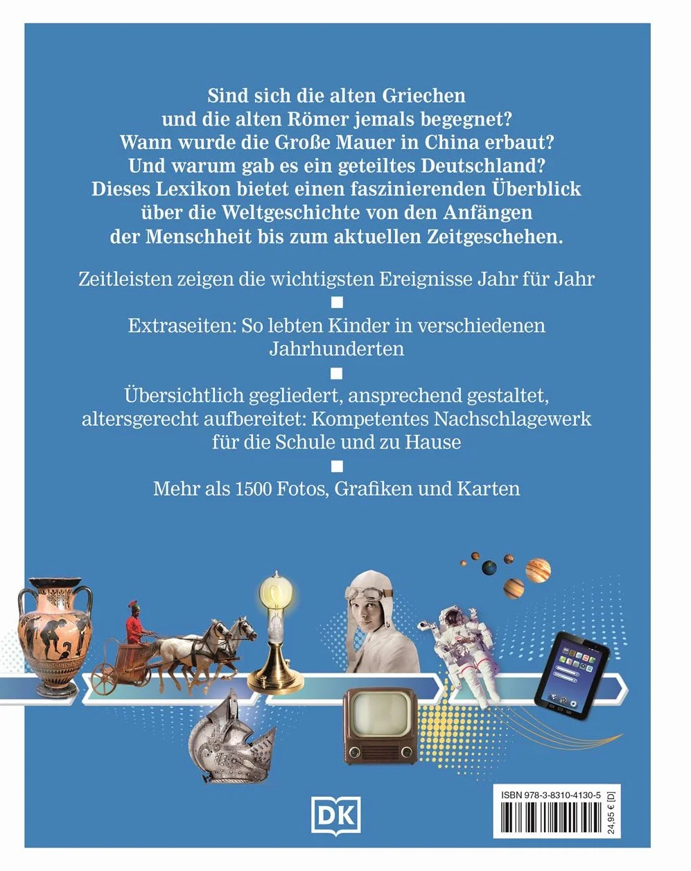 Wissen für clevere Kids. Geschichte für clevere Kids: Lexikon mit farbigen Fotos und Illustrationen für Kinder ab 8 Jahren