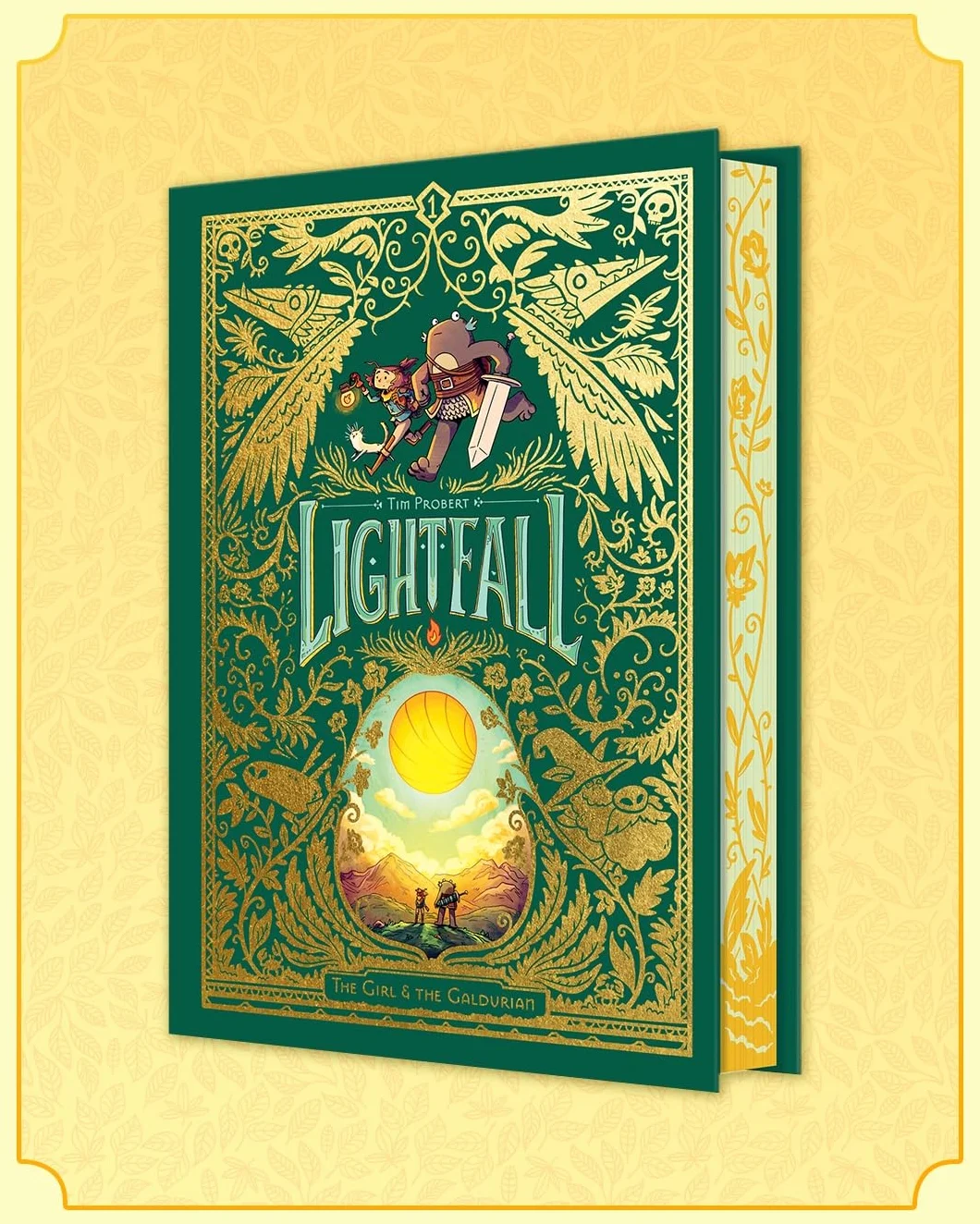 Lightfall: The Girl & the Galdurian Deluxe Edition: A Graphic Novel: 1