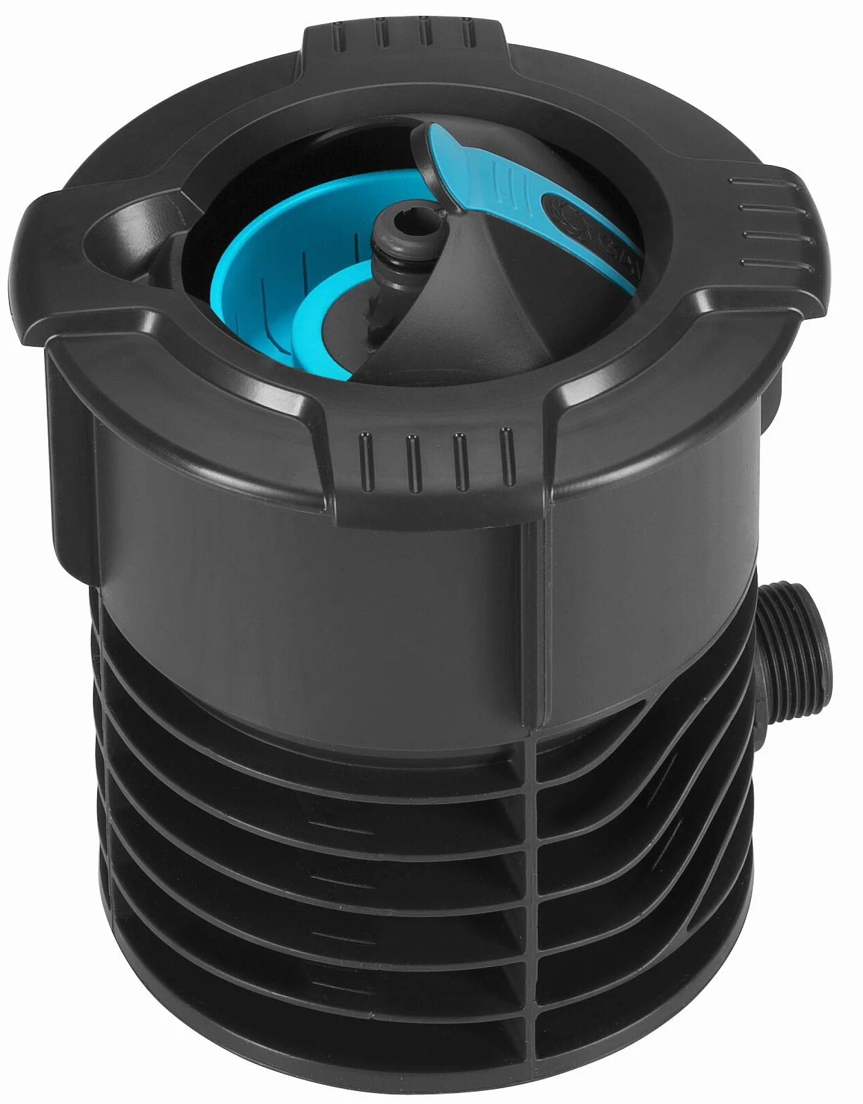 Gardena Sprinklersystem gniazdo przyłączeniowe wody z gwintem zewnętrznym 3/4 cala: Punkt poboru wody systemu rur, wbudowany zawór odci., sito na zanieczyszczenia, montaż pod ziemią (08266-20)