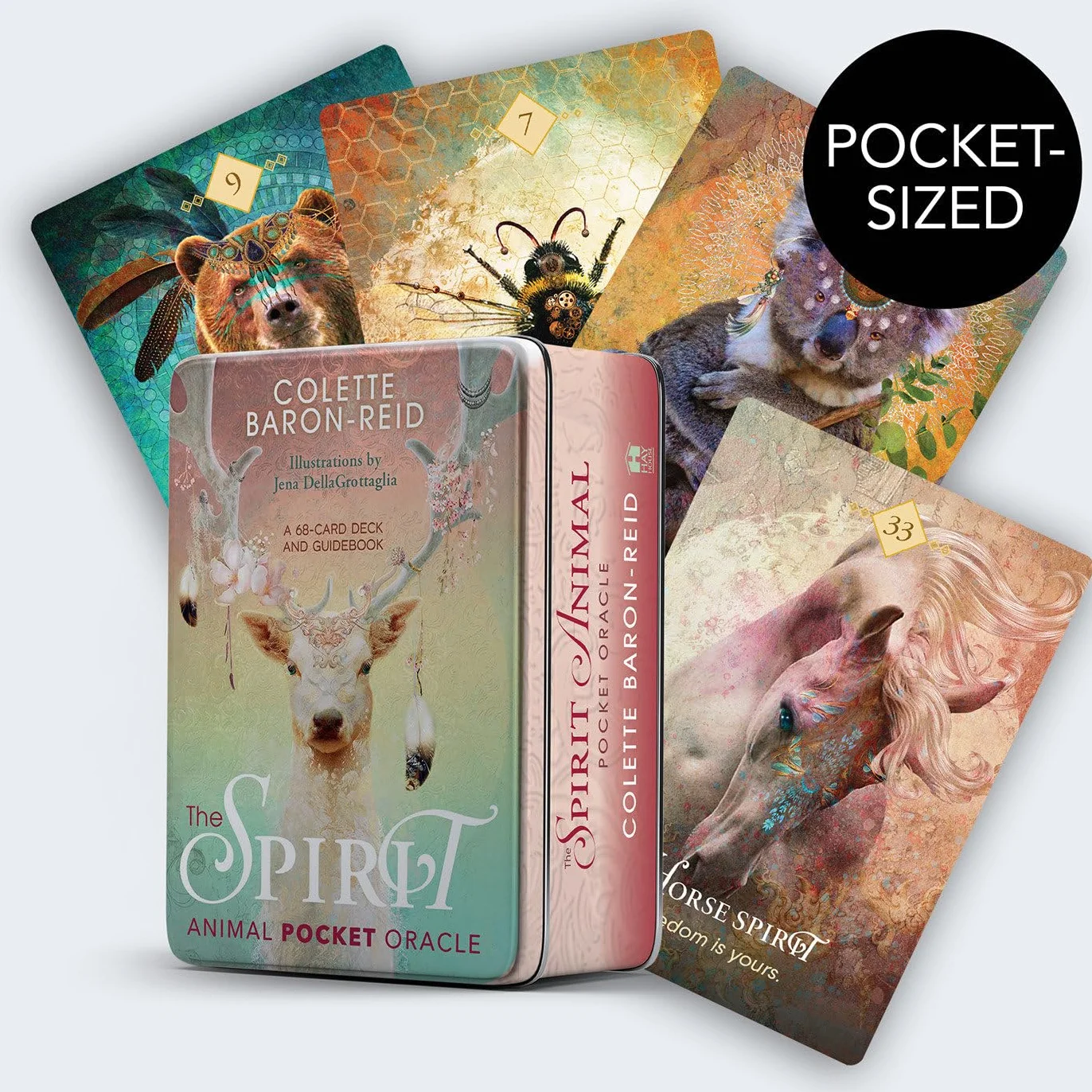 The Spirit Animal Pocket Oracle: A 68-Card Deck - Animal Spirit Cards with Guidebook