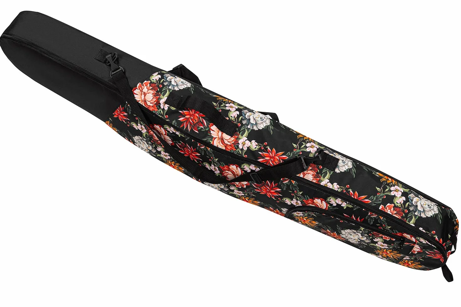 Ferocity Premium torba snowboardowa Board Bag pokrowiec 170 cm z wodoodpornego poliestru z paskiem do noszenia i paskiem na ramię, ciemnoniebieska, granatowy