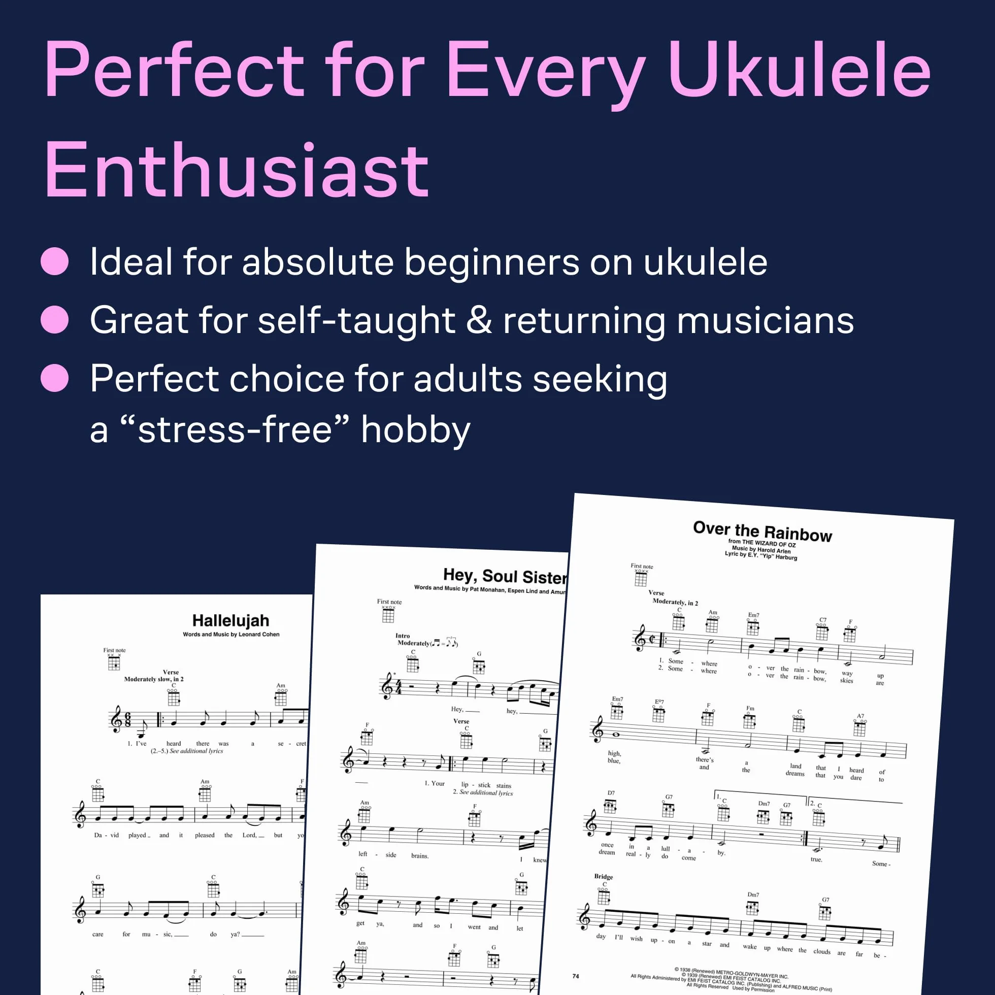 First 50 songs you should play on ukulele