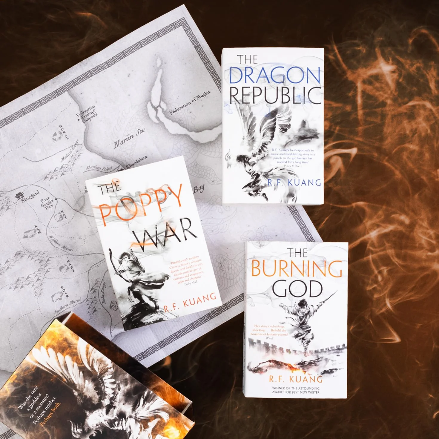 The Poppy War Boxset: The beloved Historical Fantasy trilogy, from the #1 SUNDAY TIMES and #1 NEW YORK TIMES best-selling author of BABEL: 1-3