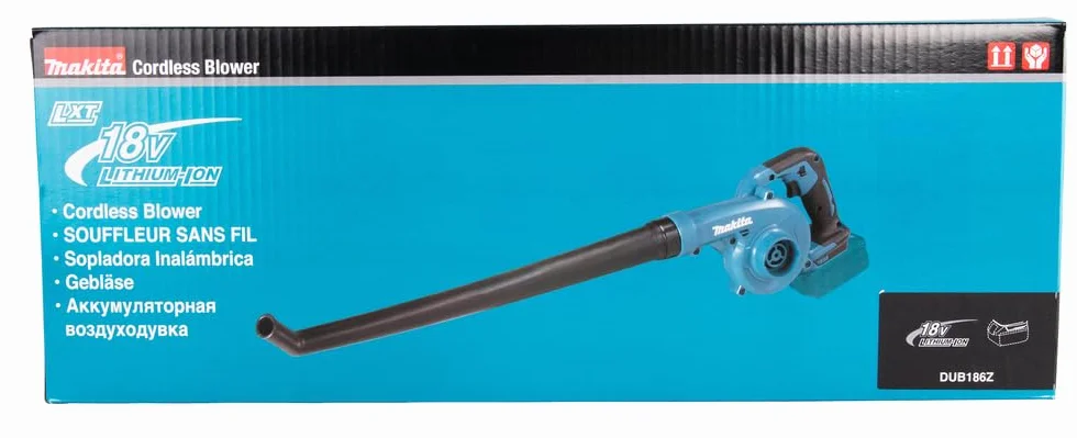 Makita DUB186Z 18V Li-ion LXT Dmuchawa - Baterie i Ładowarka Nie Są Dołączone