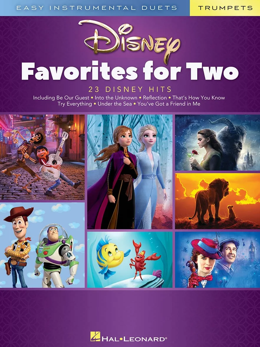 Disney Favorites for Two: Easy Instrumental Duets - Trumpet Edition