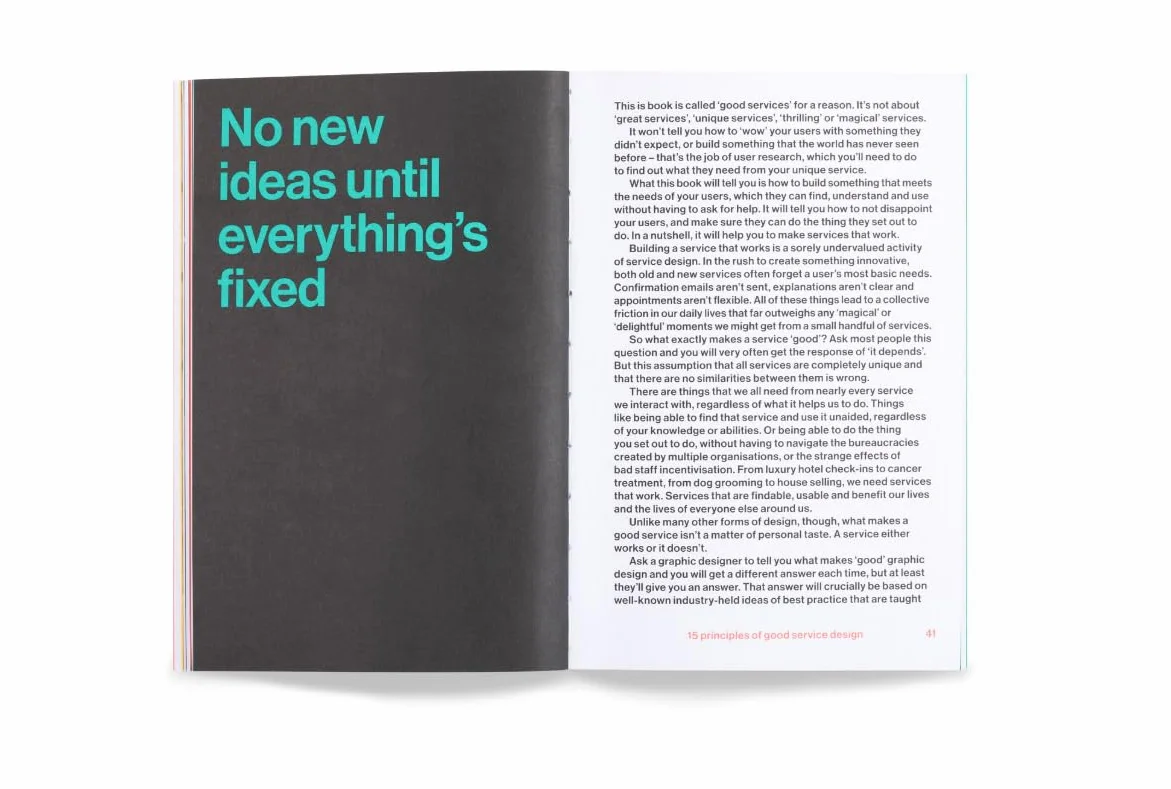 Good Services: How to Design Services That Work