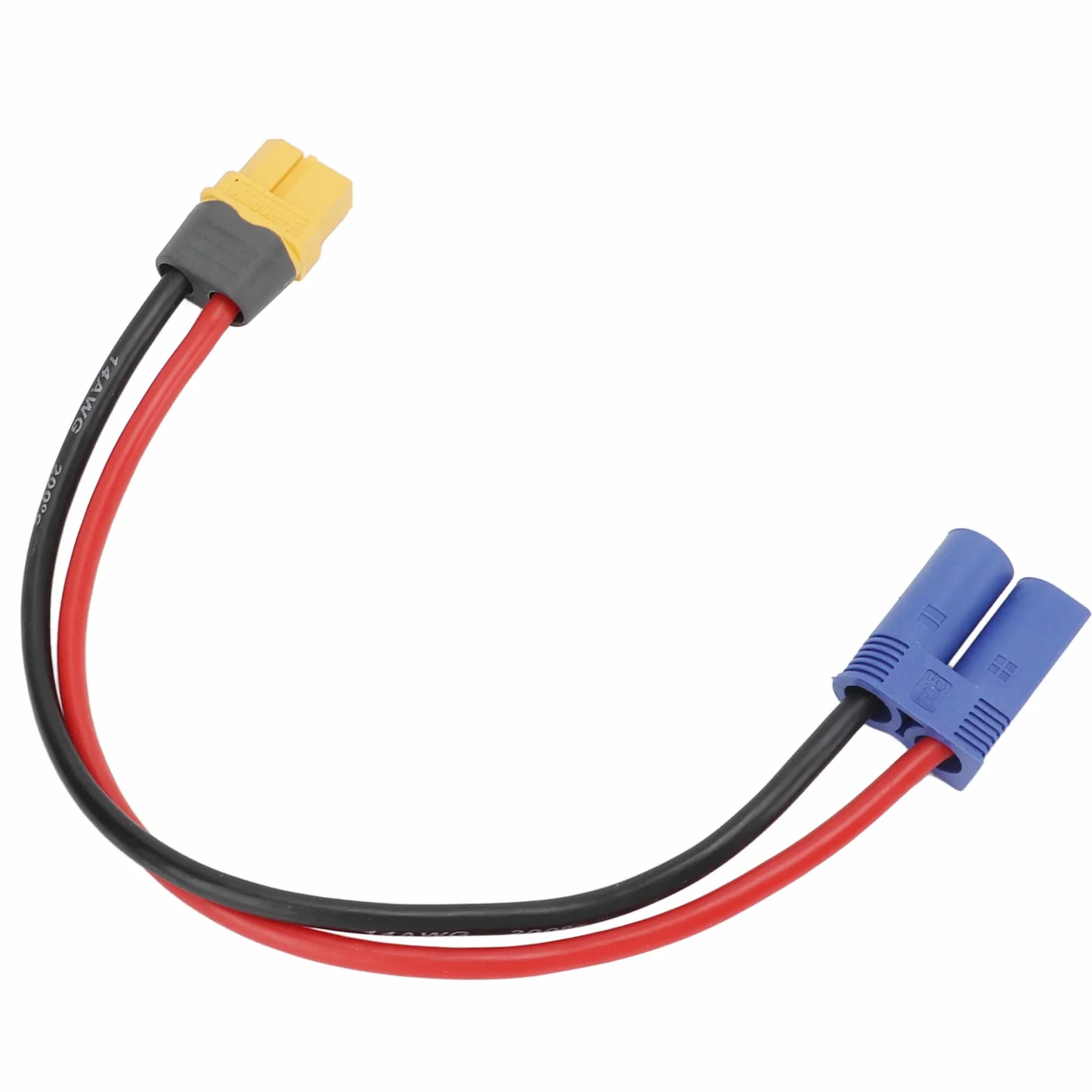 Kabel żeński RC do Męskiego EC5 14AWG XT60HF Adapter Złącza