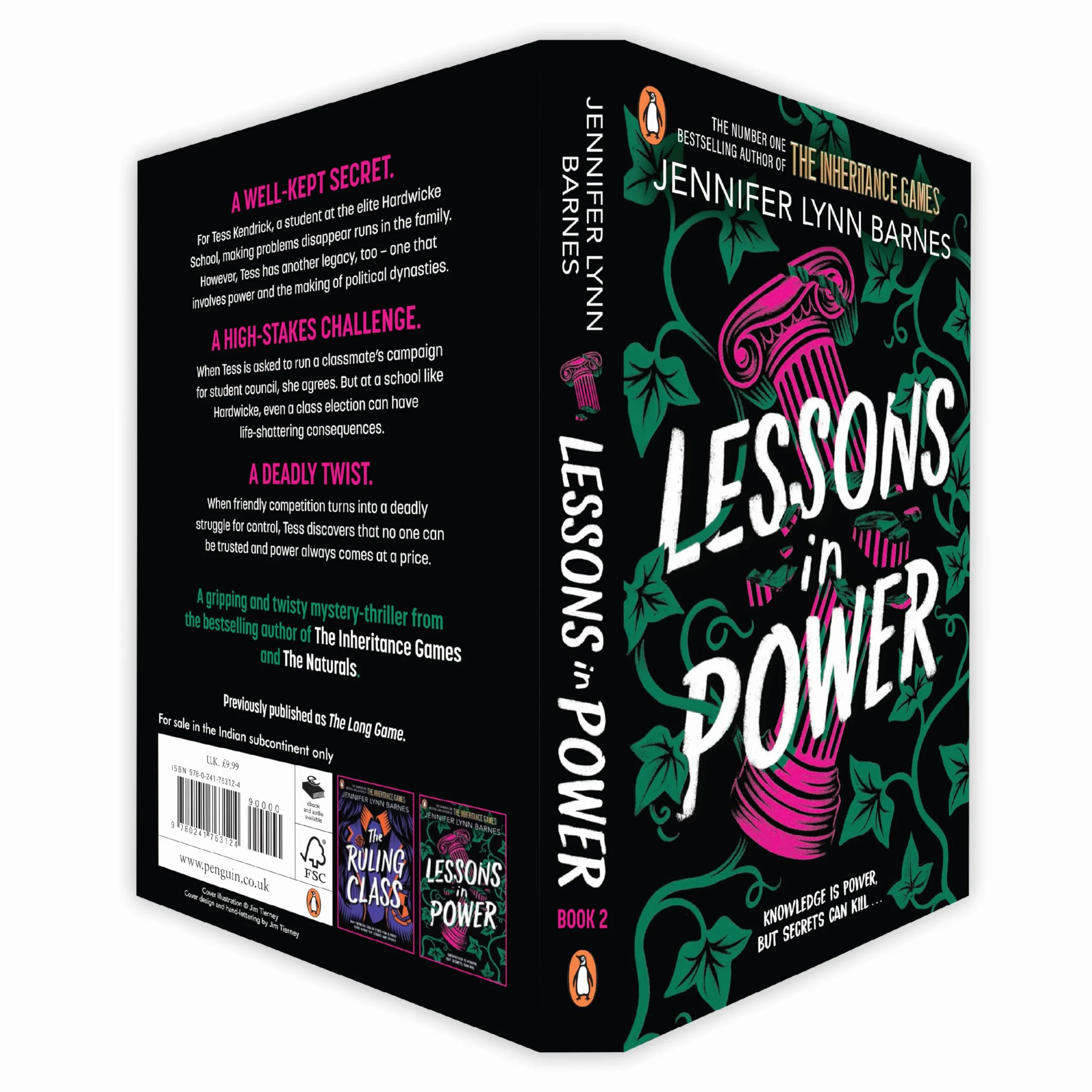 Lessons in Power: Book 2 in the gripping mystery thriller duology from the author of The Inheritance Games