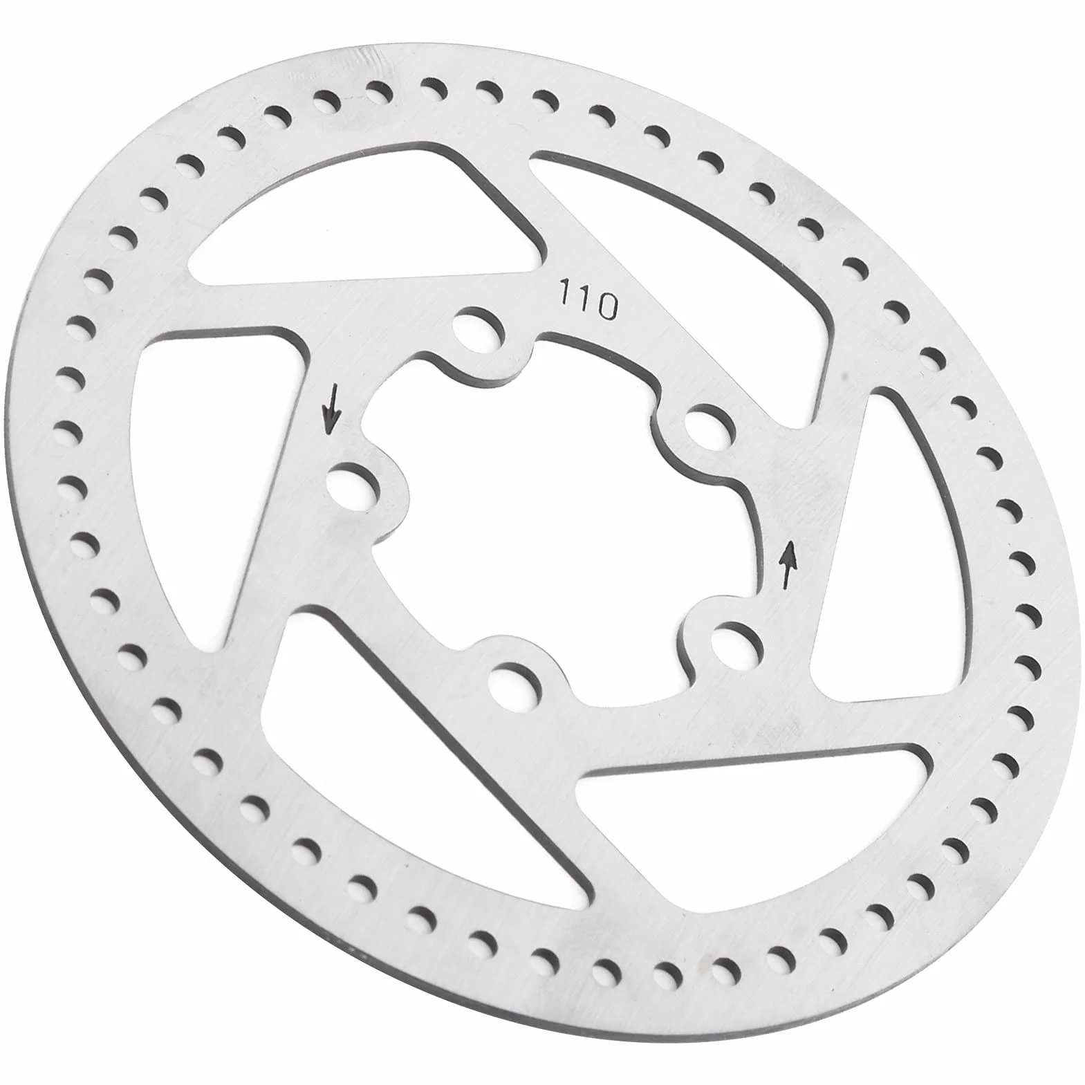 Tarcza Hamulcowa ze Stali Nierdzewnej 110mm 5 Otworów do Skuterów M365
