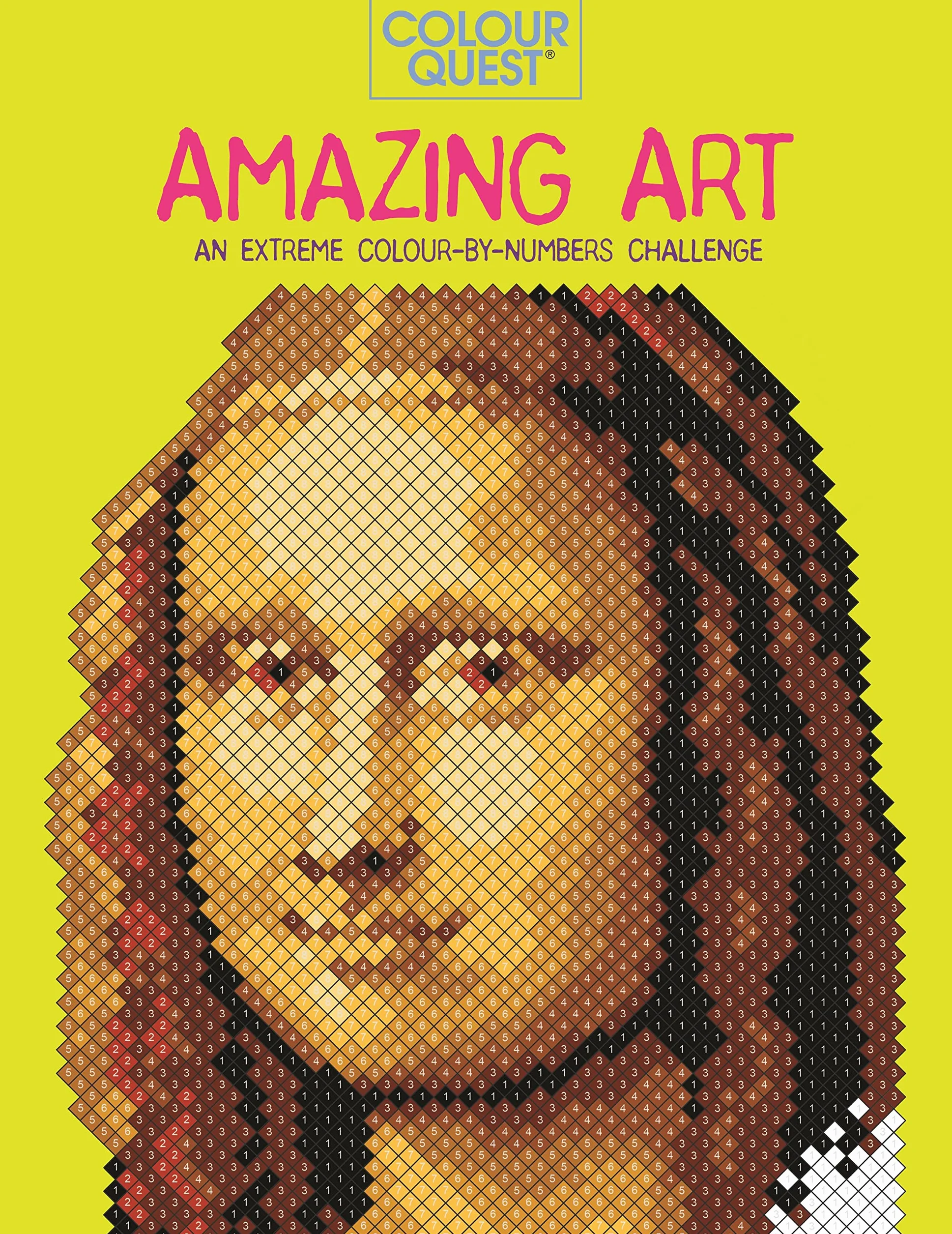 Colour Quest®: Amazing Art : An Extreme Colour by Numbers Challenge