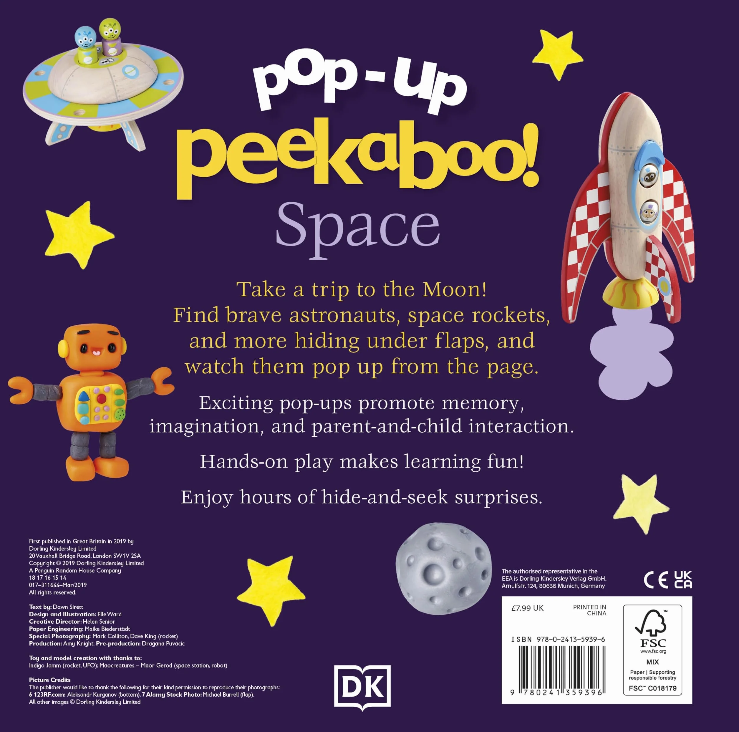 Pop-Up Peekaboo! Space: A Starry Surprise Under Every Flap!