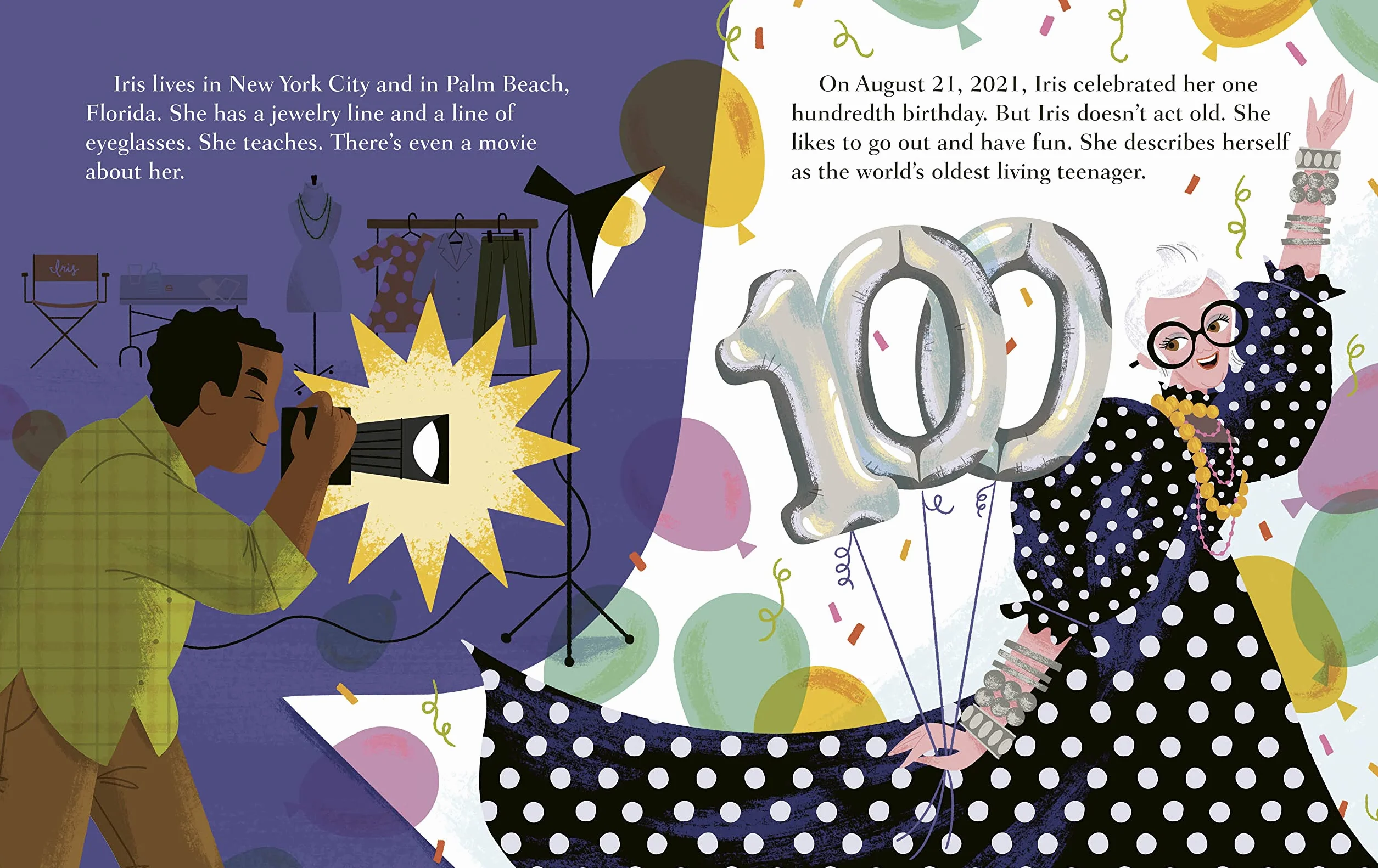 Iris Apfel: A Little Golden Book Biography