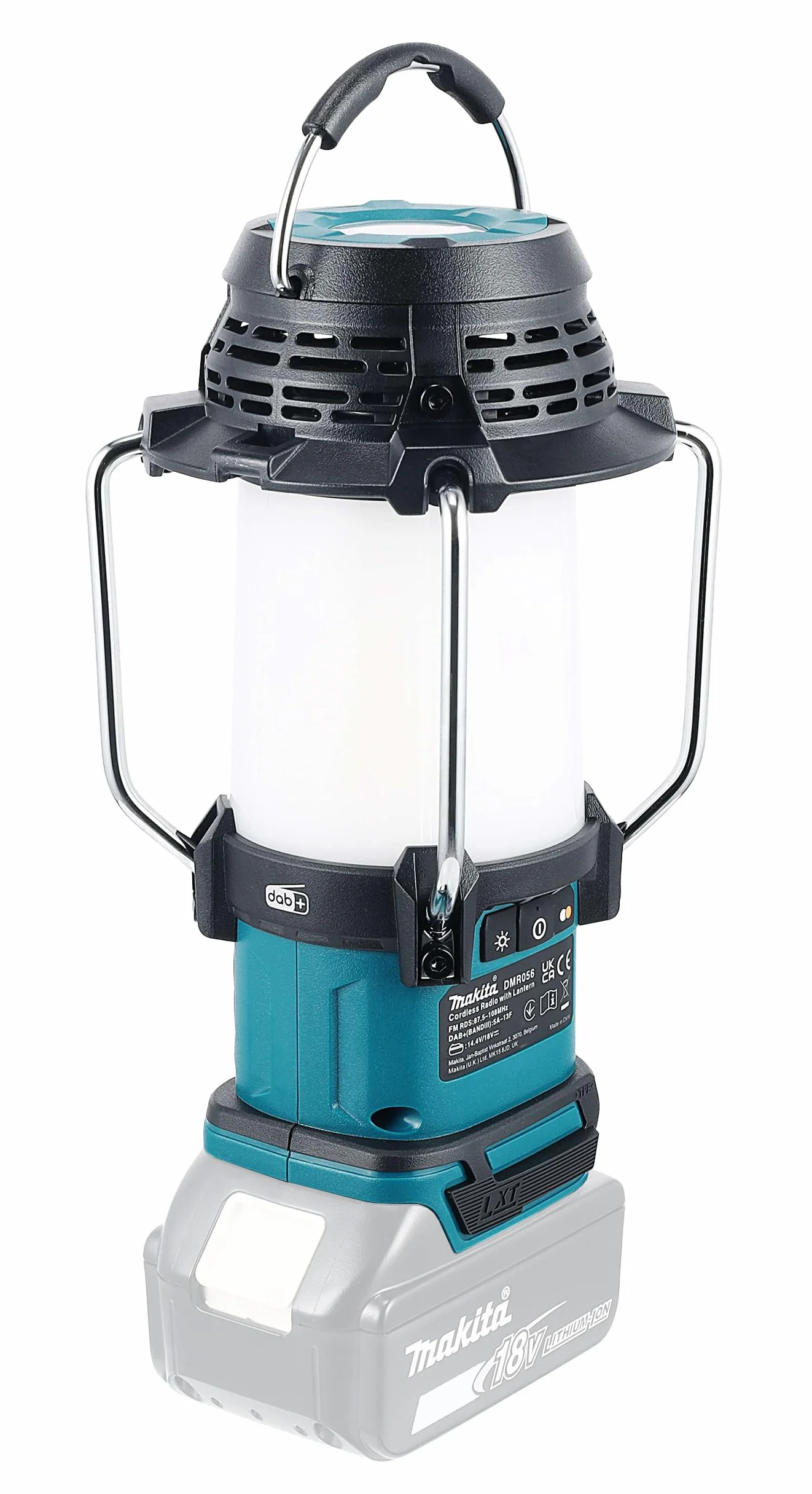 Makita DMR056 14,4 V/18 V litowo-jonowe radio LXT z latarnią