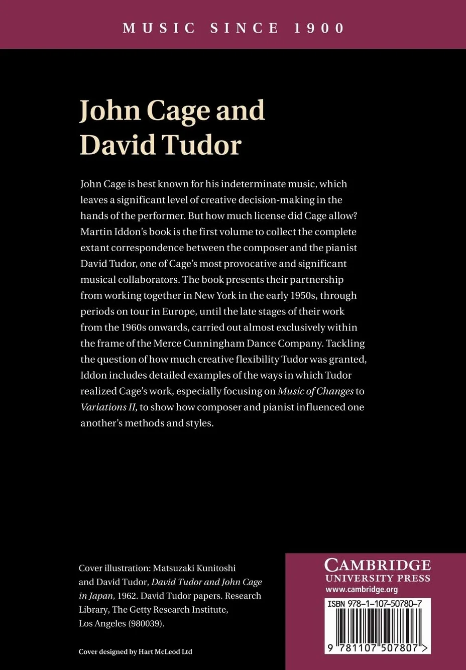 John Cage and David Tudor: Correspondence on Interpretation and Performance