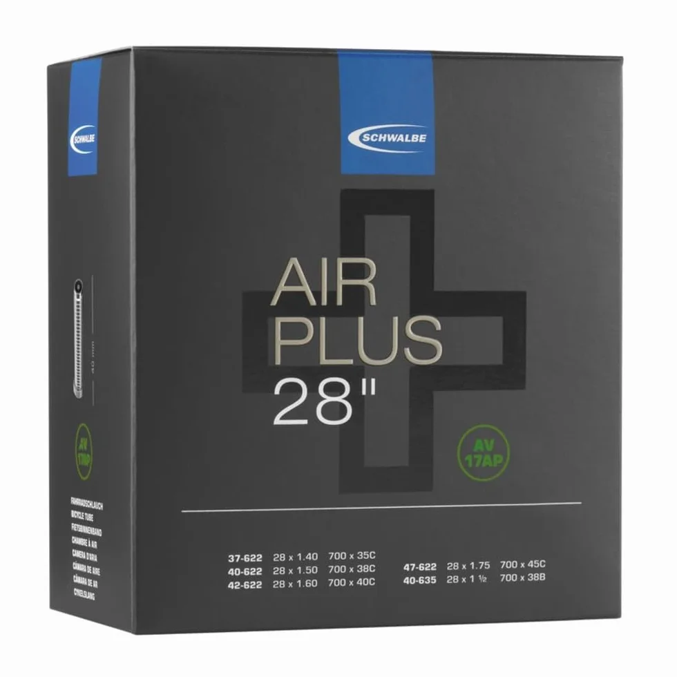 Schwalbe Wąż Air Plus czarny rozmiar uniwersalny