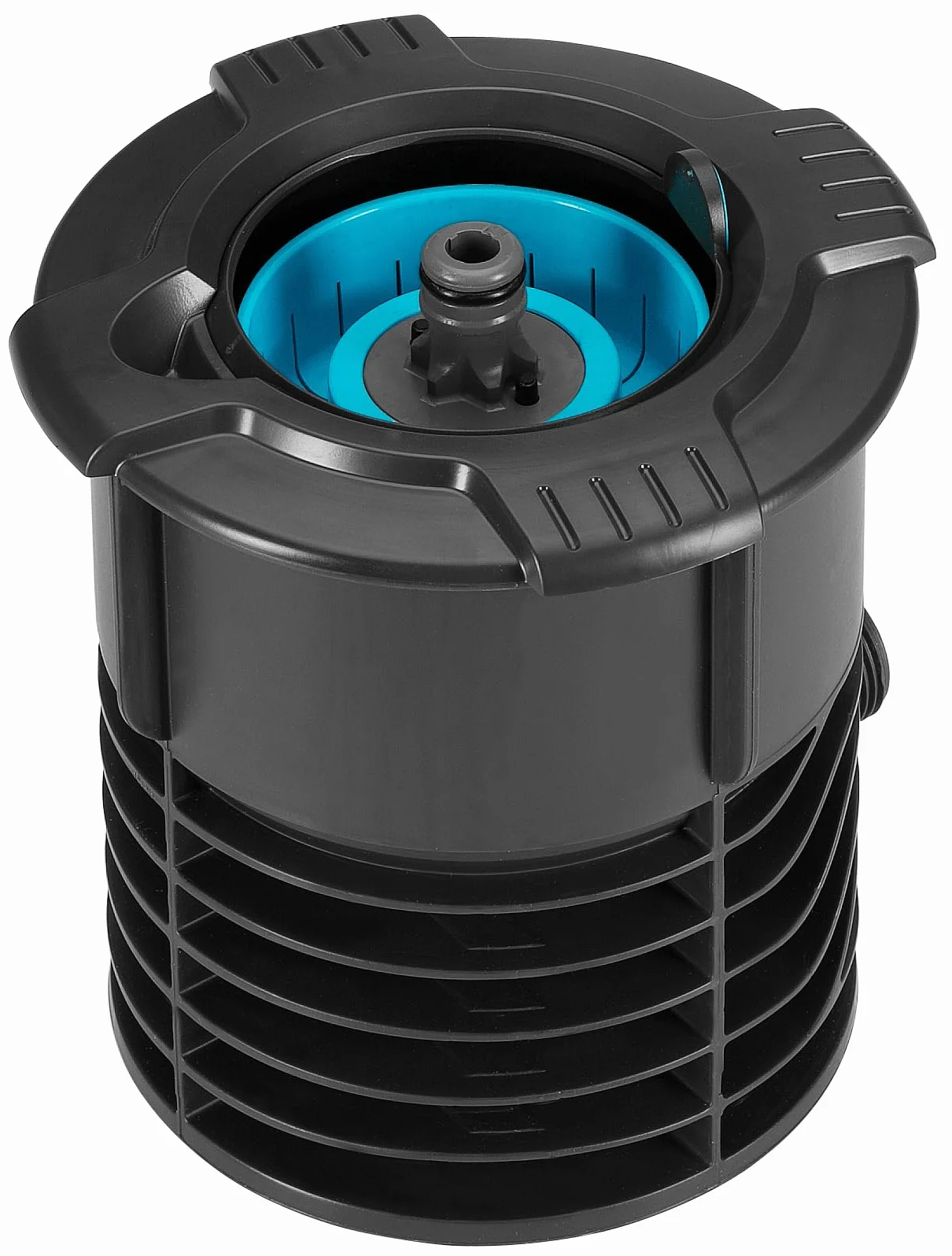 Gardena Sprinklersystem gniazdo przyłączeniowe wody z gwintem zewnętrznym 3/4 cala: Punkt poboru wody systemu rur, wbudowany zawór odci., sito na zanieczyszczenia, montaż pod ziemią (08266-20)