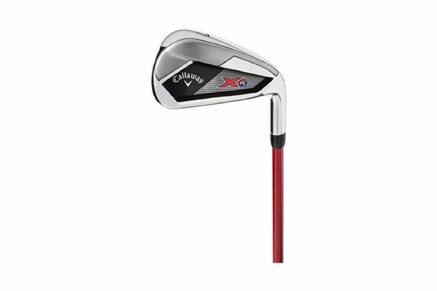 Callaway Golf XR 13-częściowy męski kompletny zestaw prawa ręka regularny stalowy niebieski czerwony
