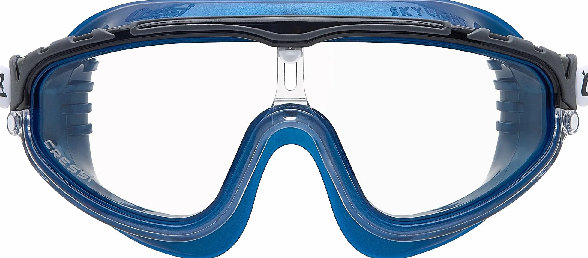 Cressi Skylight Goggle Okulary Do Pływania Niebieski Nery Czarny One Size