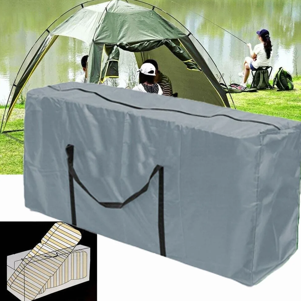 Elastyczne rozwiązanie do przechowywania przedmiotów outdoorowych Torba Oxford 210D, zapewnia ochronę przed żywiołami, wygodna do przenoszenia (173 x 76 x 51 cm)