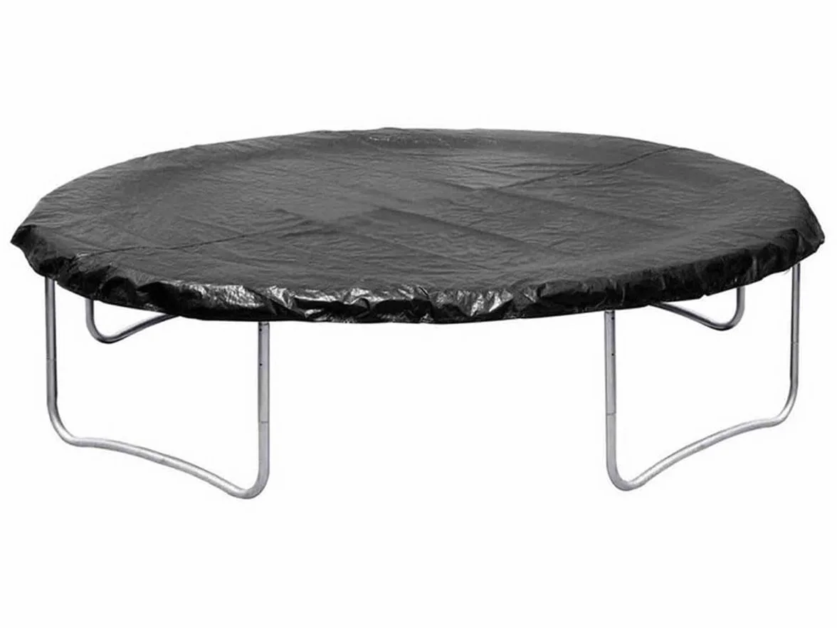 Trampolina "Yoopi" - Ø 4,25 m - z siatką + drabinką + pokrowcem + zestawem do mocowania
