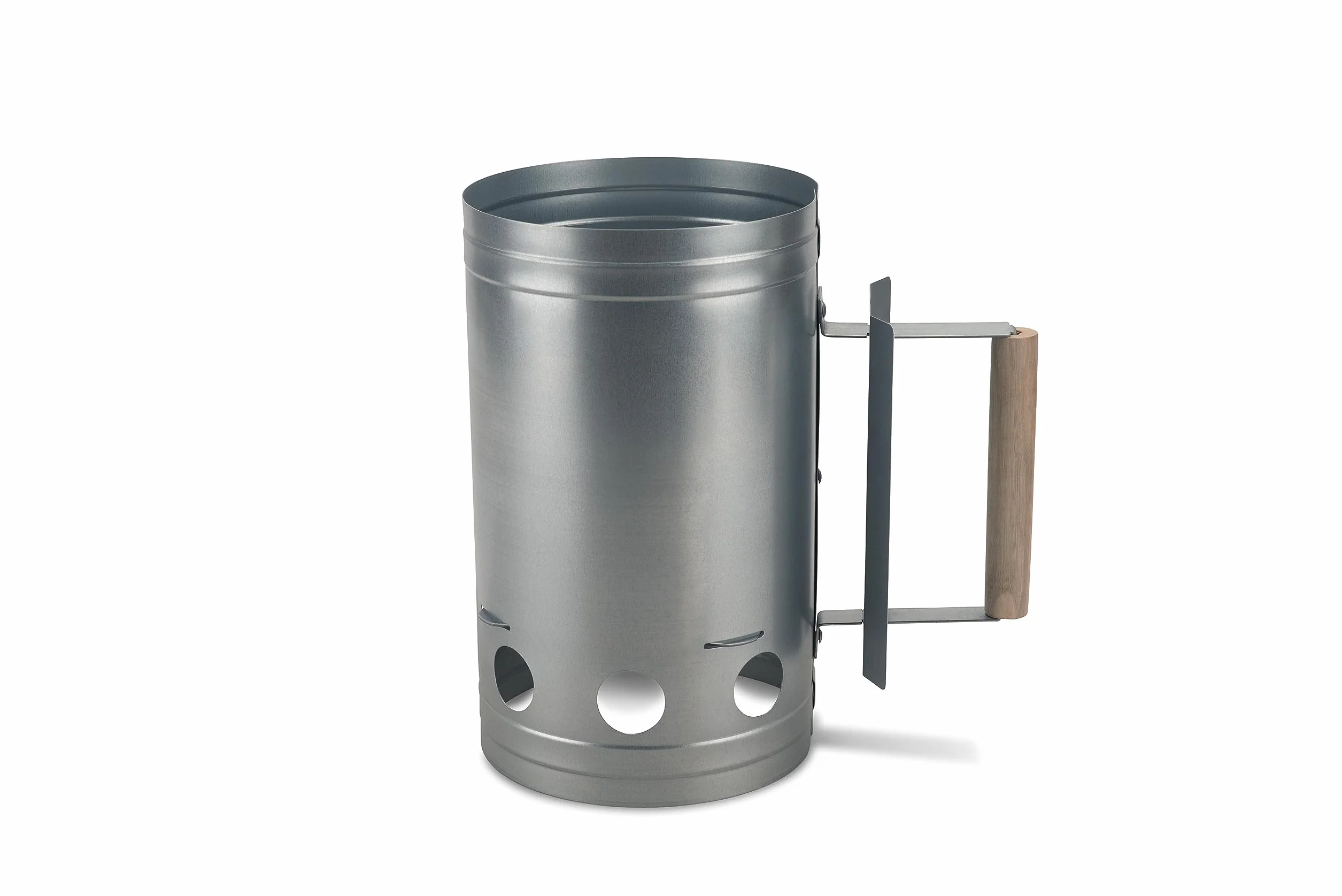BBQ Collection - grill węgiel drzewny starter - 27 x 16 cm - drewniany uchwyt