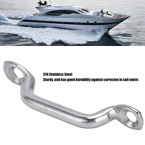 Stal Nierdzewna 316 Wspornik Zestaw Mocowania Boat Top Pad Eye Deck Loop