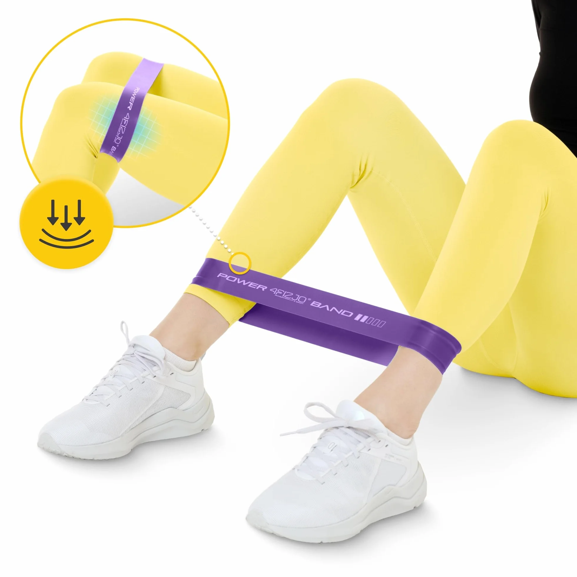 GUMY OPOROWE ZESTAW 5 SZT. DO ĆWICZEŃ ROZCIĄGANIA MINI BAND 30 CM