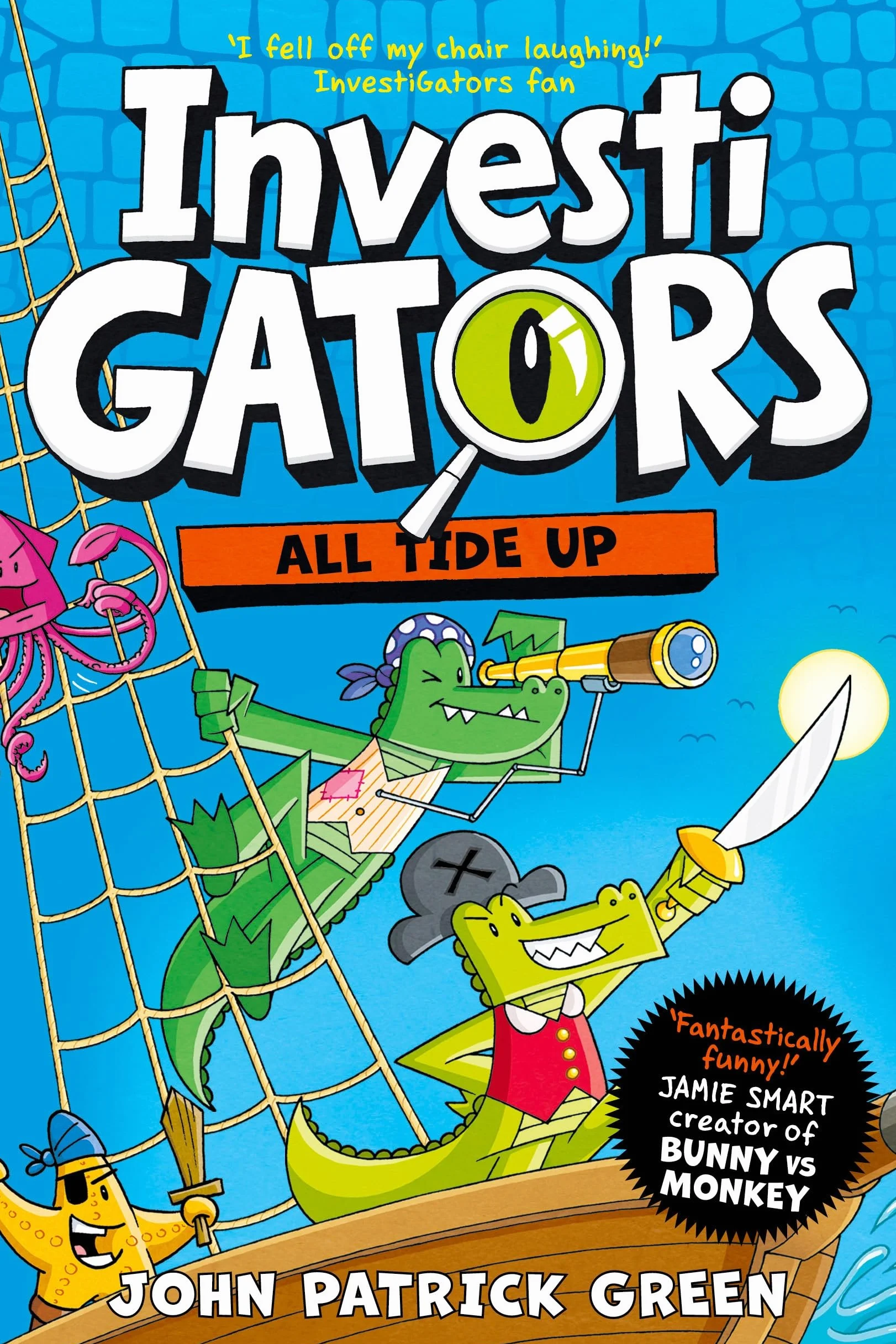 InvestiGators All Tide Up: A Laugh-Out-Loud Comic Book Adventure!