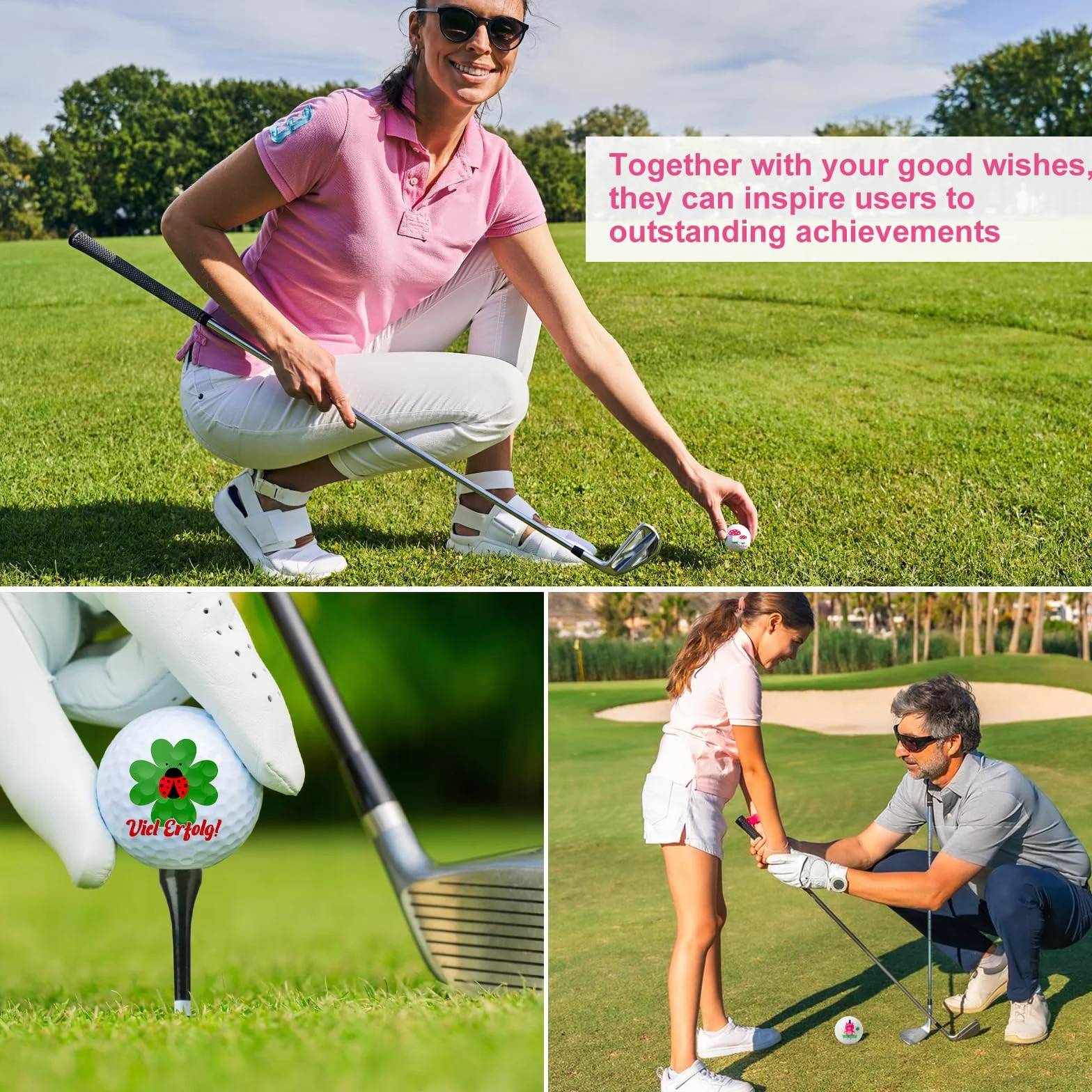 VOSSOT Piłka golfowa zestaw upominkowy