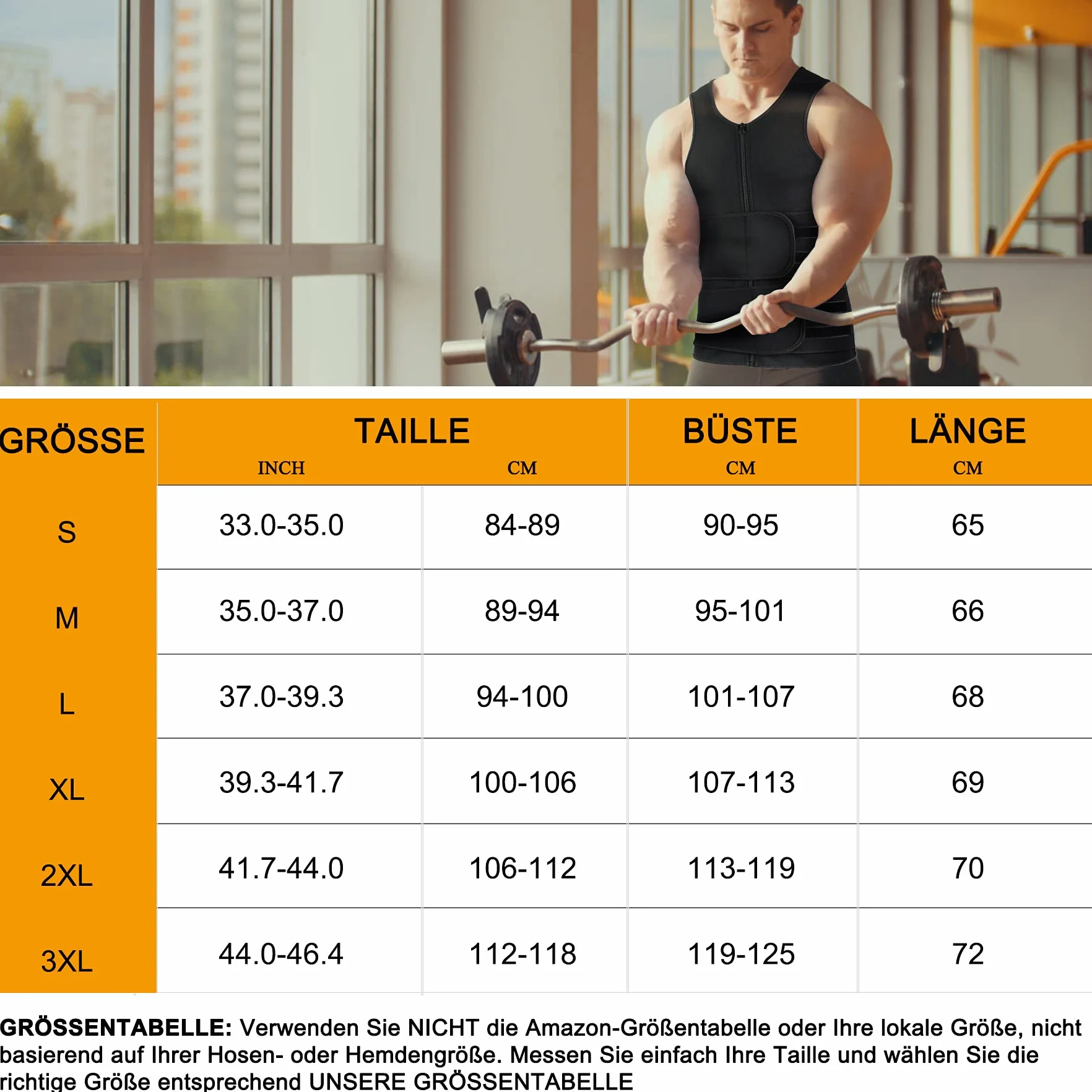 Neoprenowy pas wyszczuplający brzuch fitness do sauny trymer