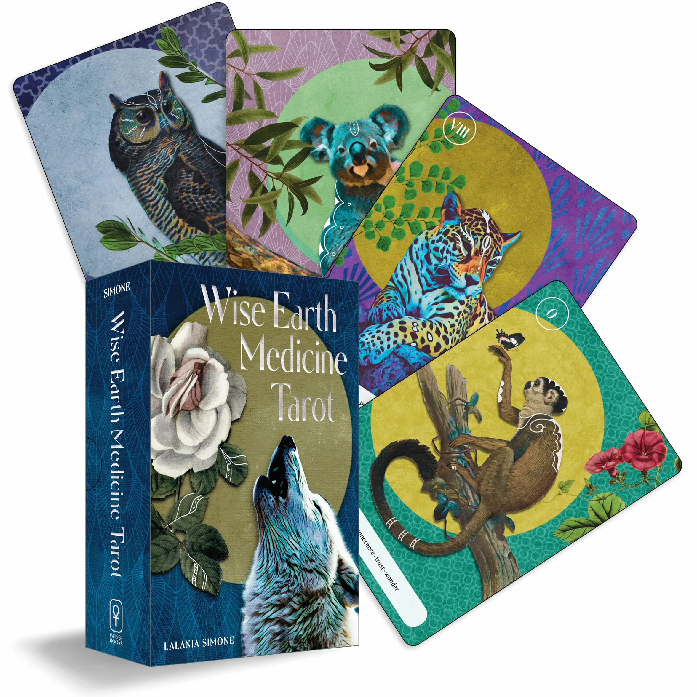 Wise Earth Medicine Tarot: (78 Full-Color Cards and 96-Page Full-Color Guidebook)