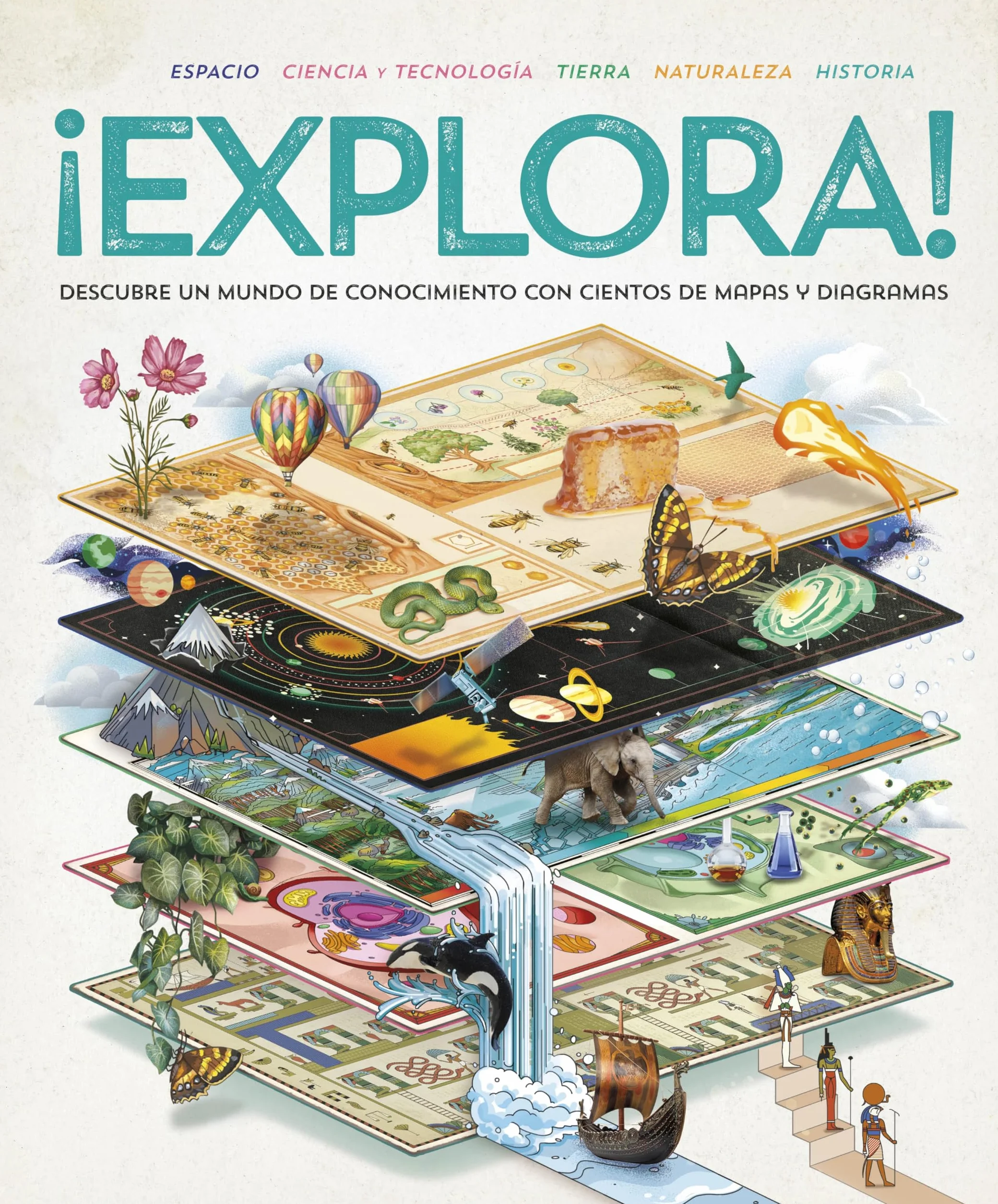 ¡explora! (Explore): Descubre Un Mundo de Conocimiento Con Cientos de Mapas Y Diagramas