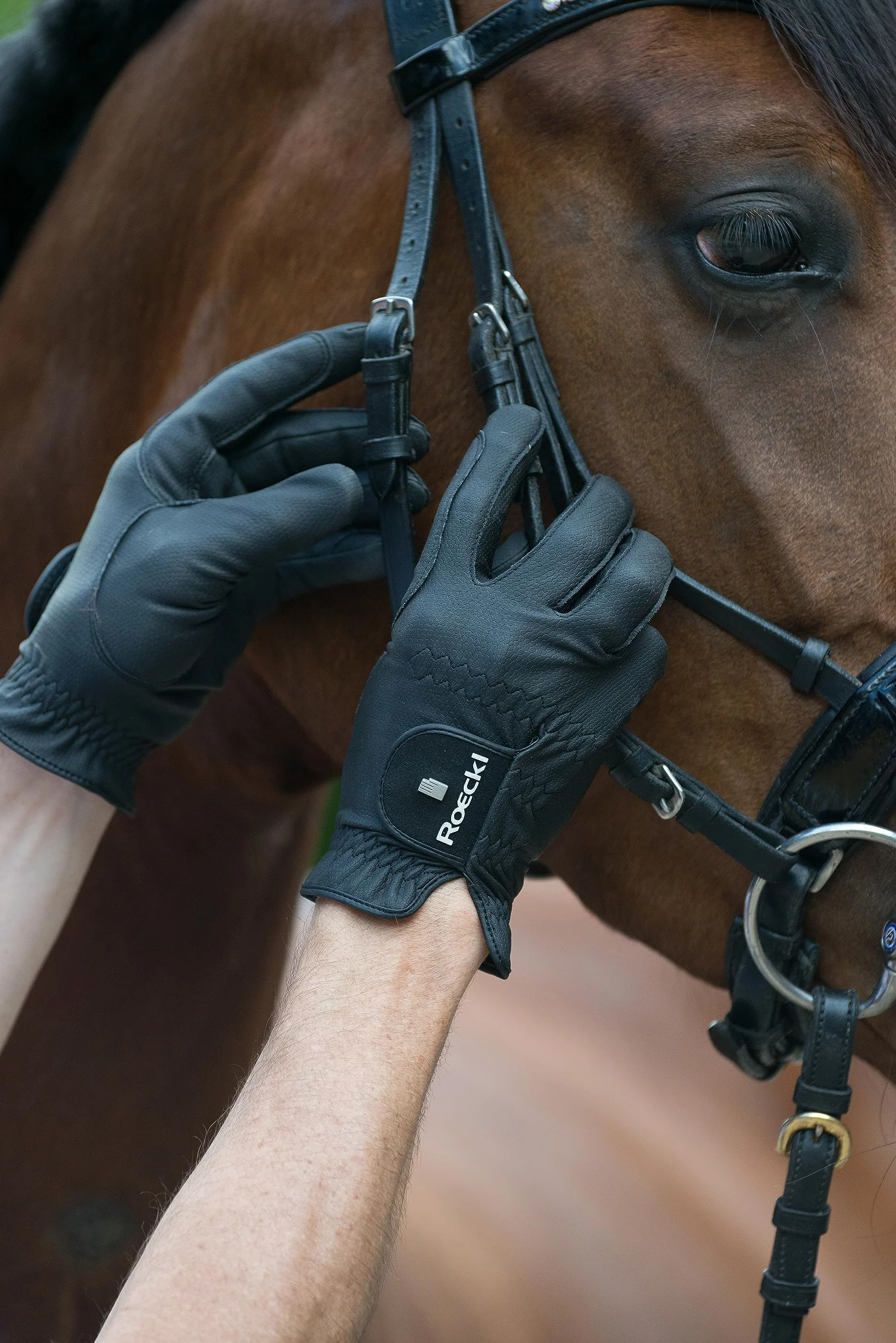 Roeckl Sports rękawice jeździeckie ROECK-Grip PRO, uniseks, letnie rękawiczki, 3 kolory, rozmiar 6-11