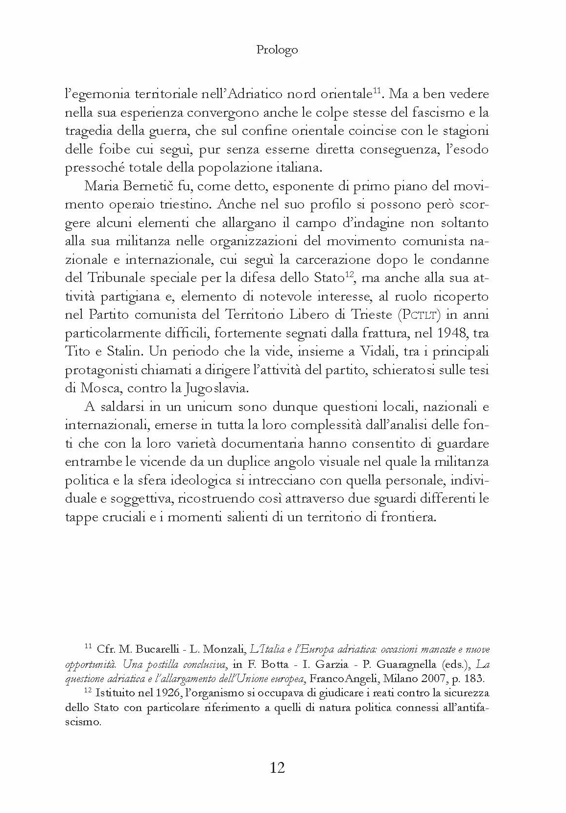 Le due Marie. Vite sulla frontiera orientale d'Italia