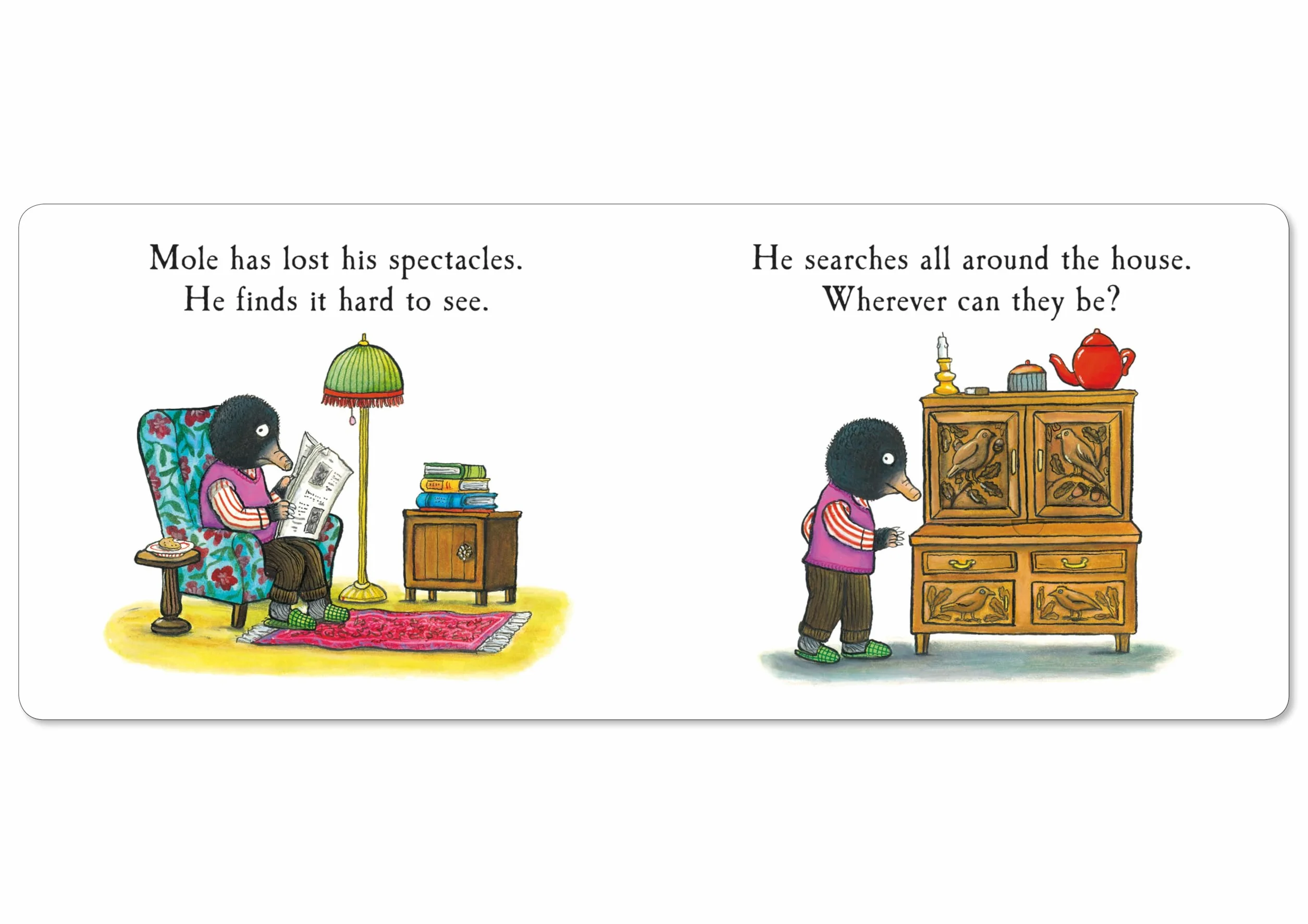 Mole's Spectacles: A Lift-the-flap Story
