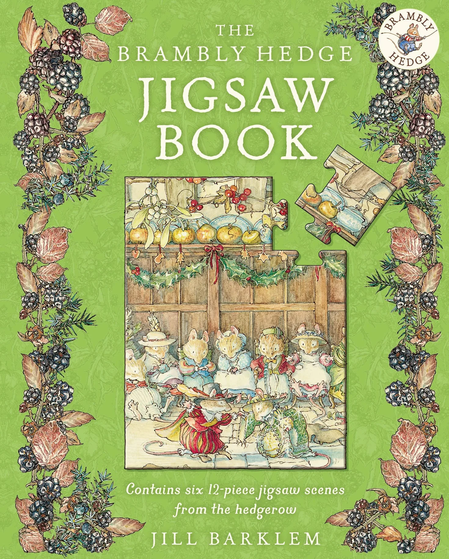 The Brambly Hedge Jigsaw Book: This fantastic new illustrated puzzle book takes readers through the seasons and includes the classic story! The perfect gift for kids!