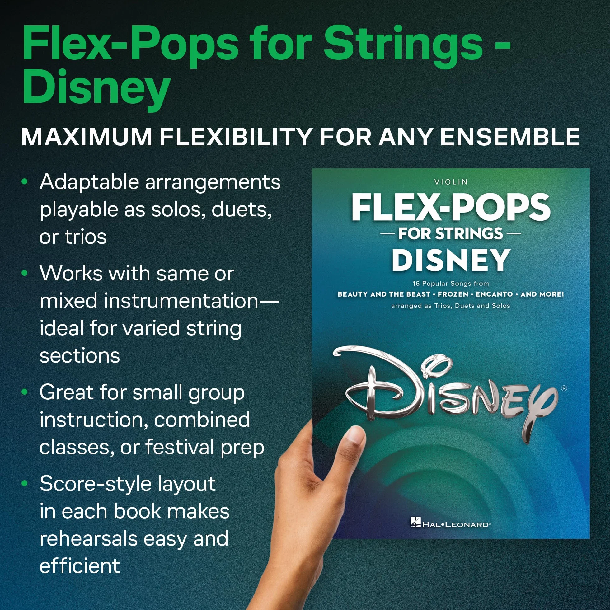 Flex-Pops for Strings - Disney - Violin: Violin