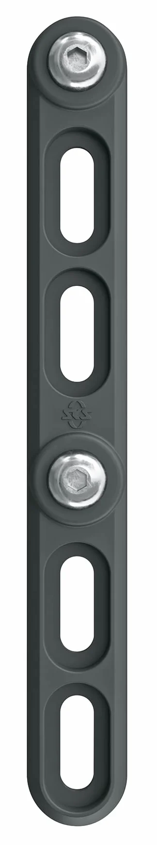 SKS GERMANY CAGE SHIFTER adapter do klatki na butelki (adapter rowerowy do małych geometrii ramy, do przesuwania otworów w klatce na butelki, płaska i niepozorna konstrukcja, poliwęglan).
