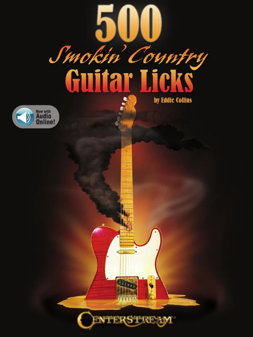 500 Smokin' Country Guitar Licks - Book/Online Audio