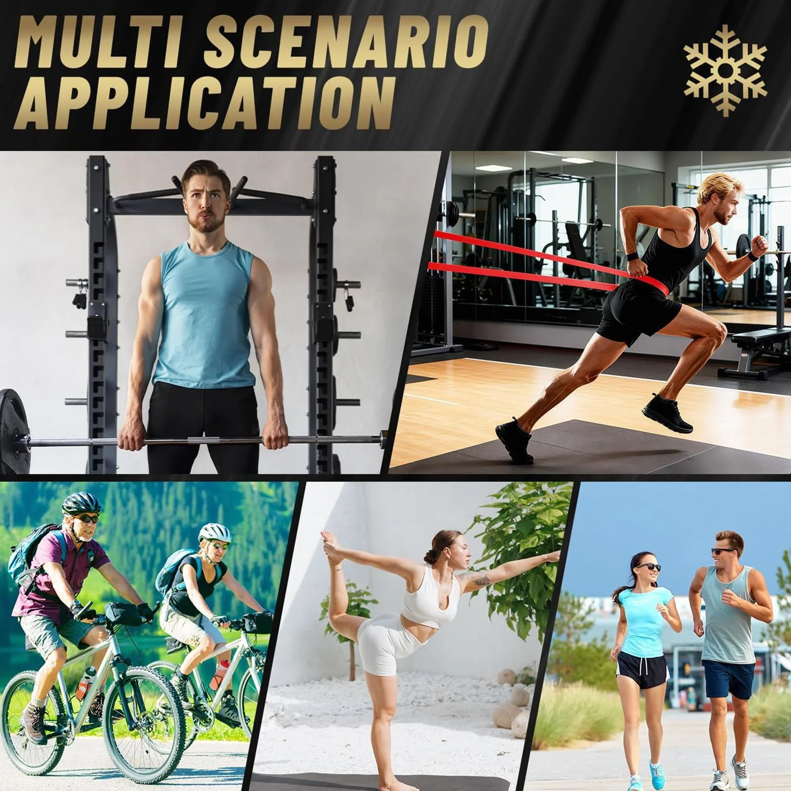 Kalendarz adwentowy fitness zestaw 24-dniowego sprzętu treningowego siła cardio
